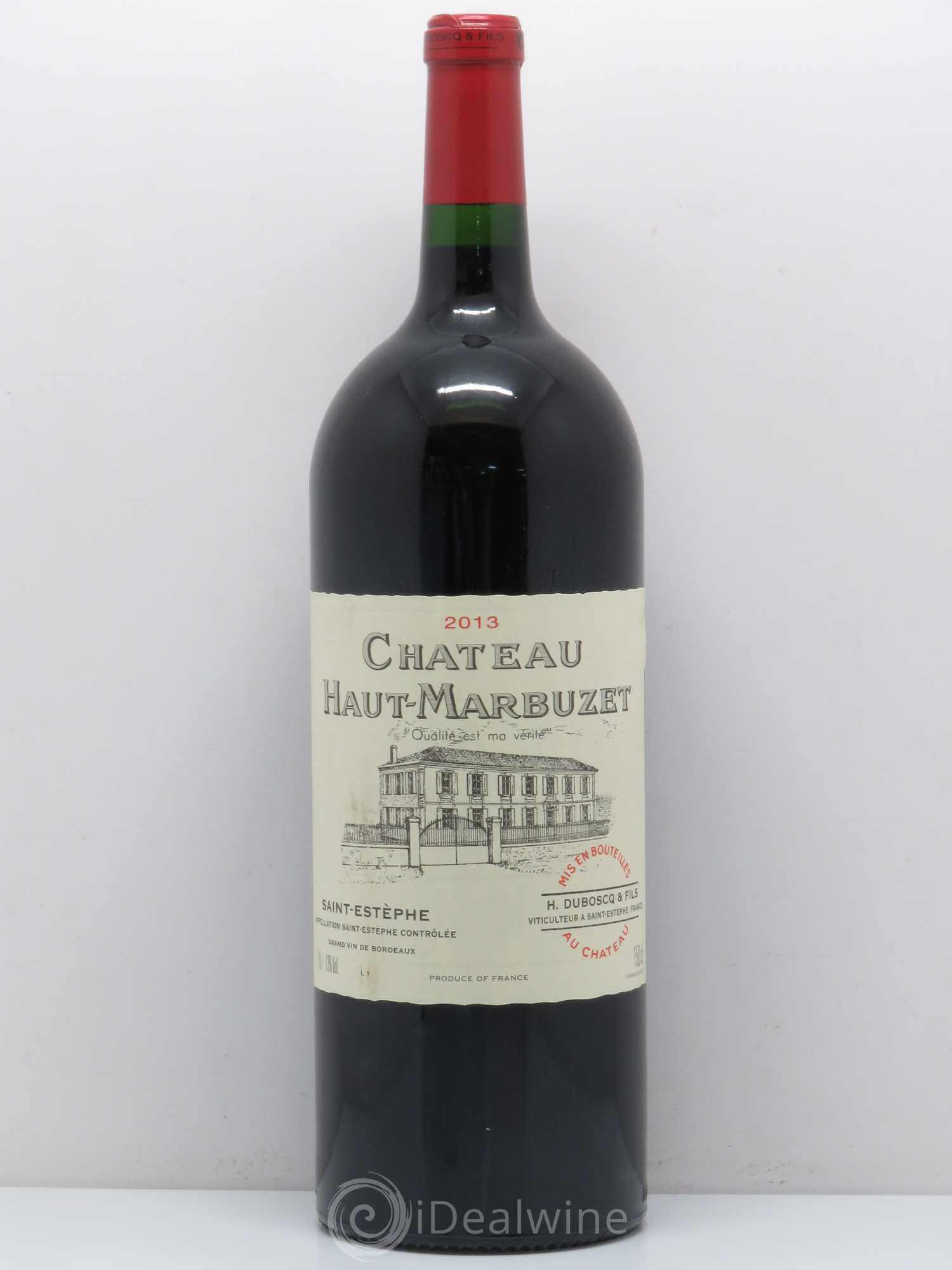Château Haut Marbuzet 2013 - Lot de 1 magnum - 0