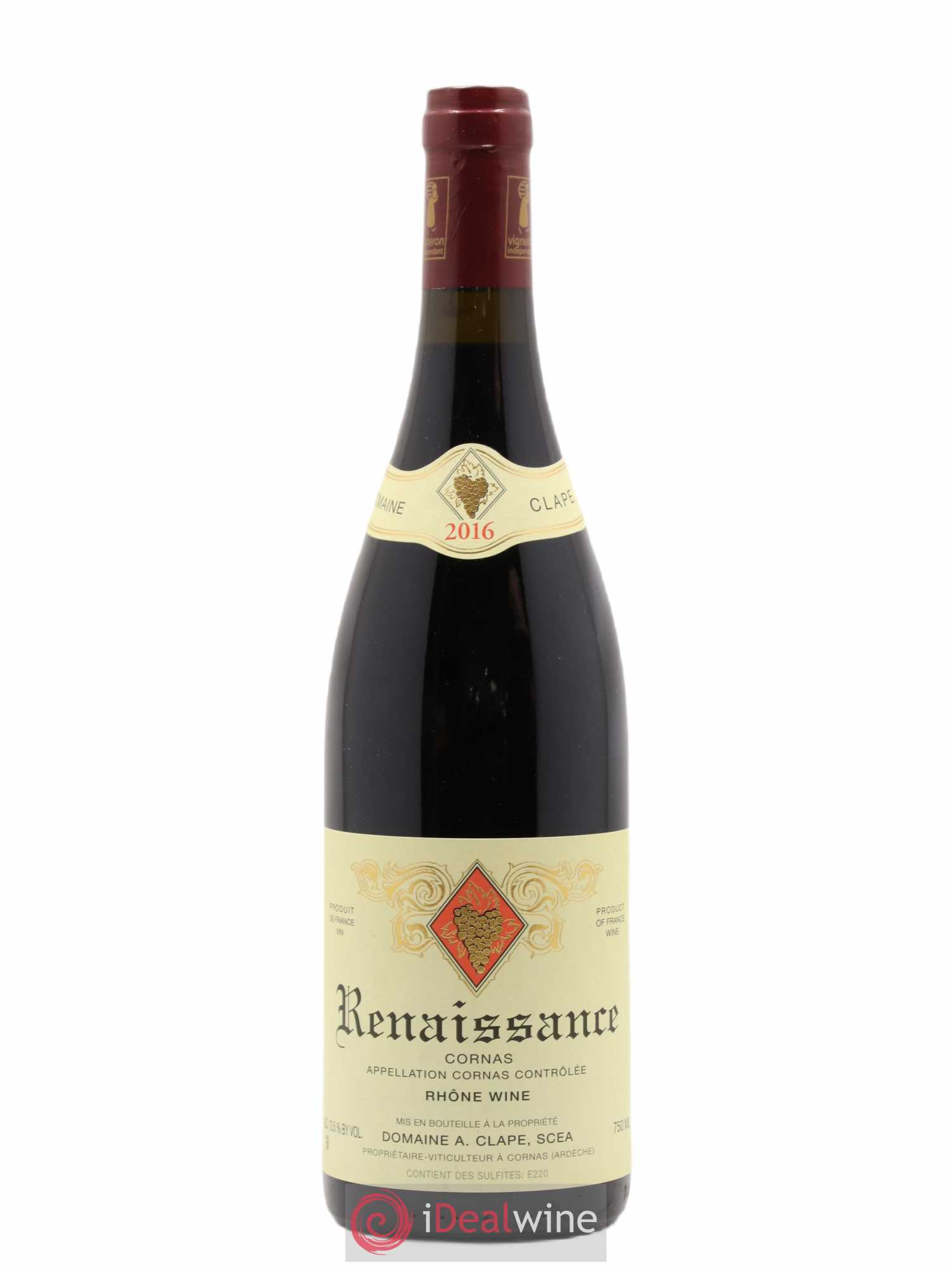 Cornas Renaissance Auguste Clape 2016 - Posten von 1 Flasche - 0