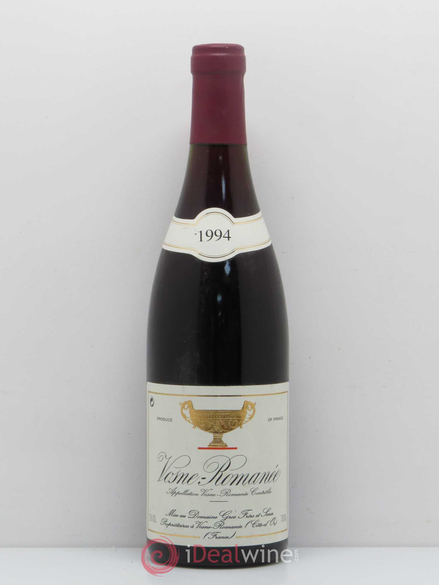 Vosne-Romanée Gros Frère & Soeur 1994 - Lot de 1 bouteille - 0