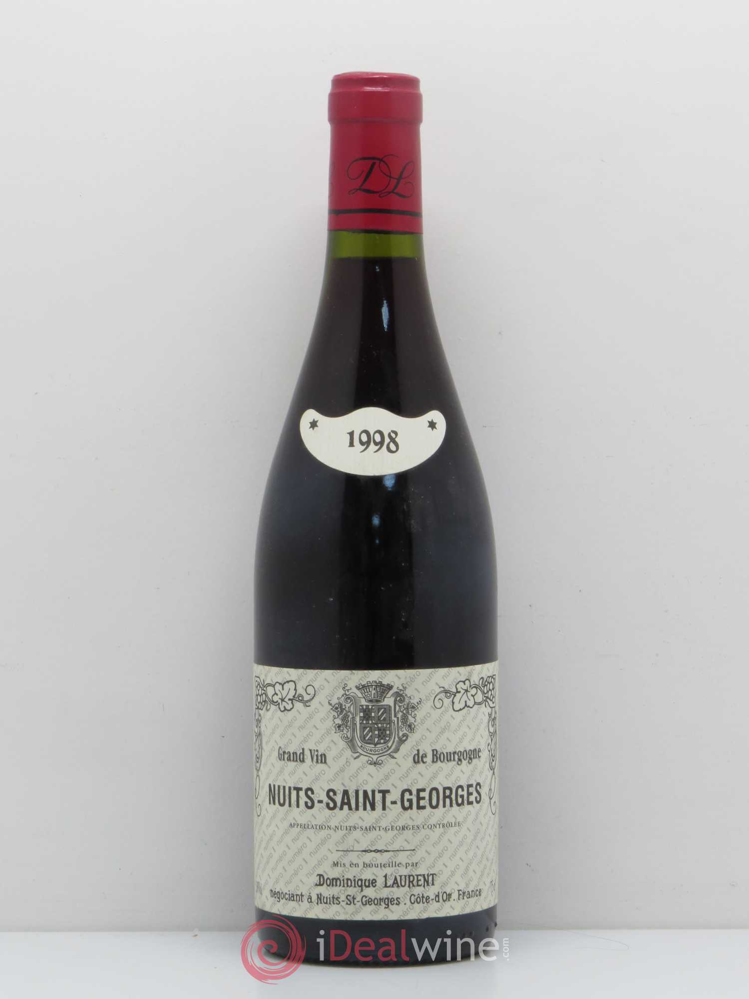 Nuits-Saint-Georges Dominique Laurent Numéro 1 1998 - Lot de 1 bouteille - 0