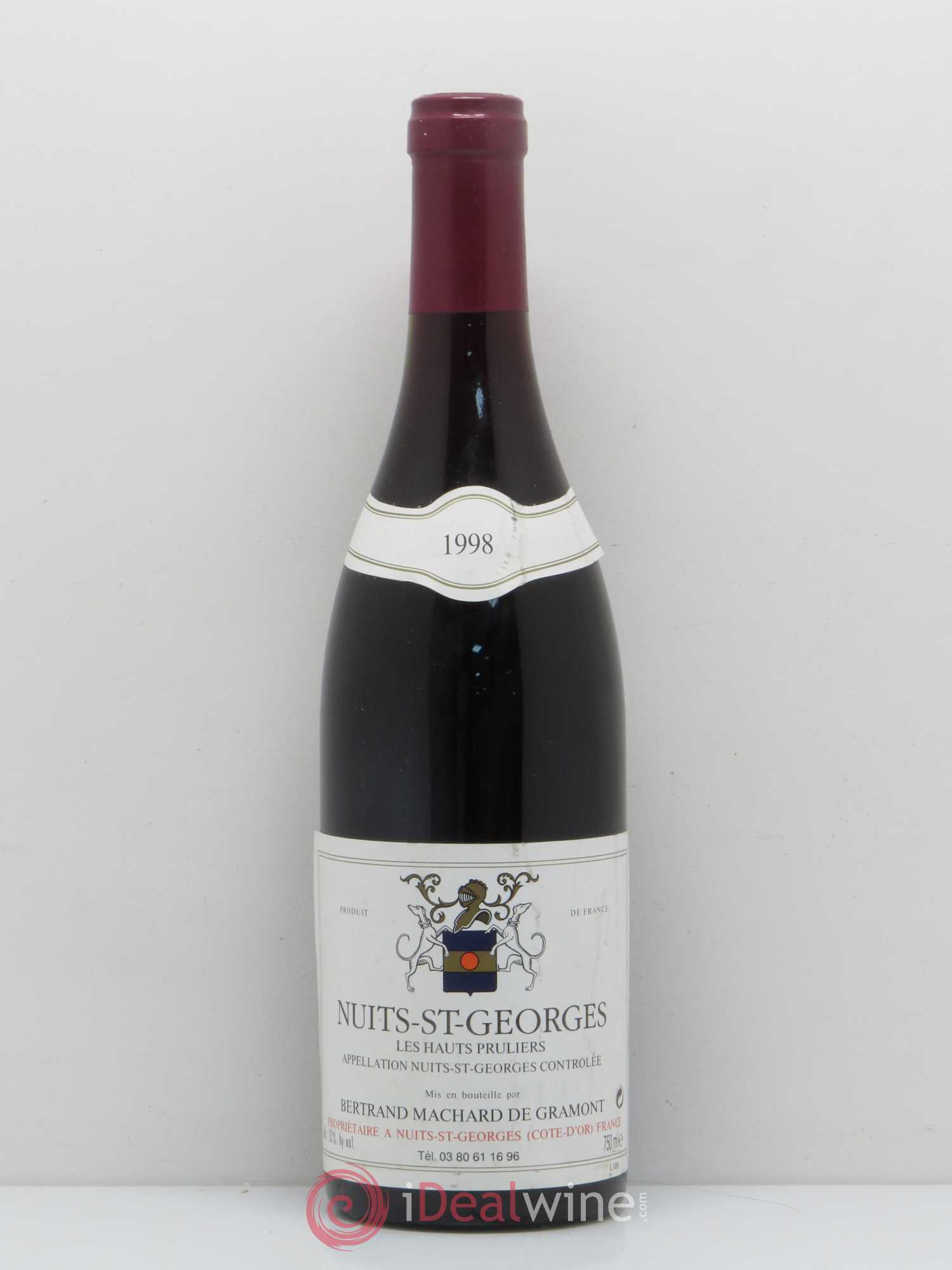 Nuits-Saint-Georges 1er Cru Les Hauts Pruliers Machard De Gramont 1998 - Posten von 1 Flasche - 0