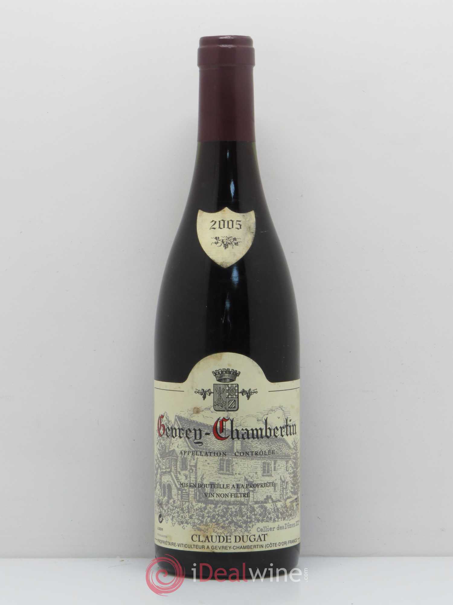 Gevrey-Chambertin Claude Dugat 2005 - Lot de 1 bouteille - 0