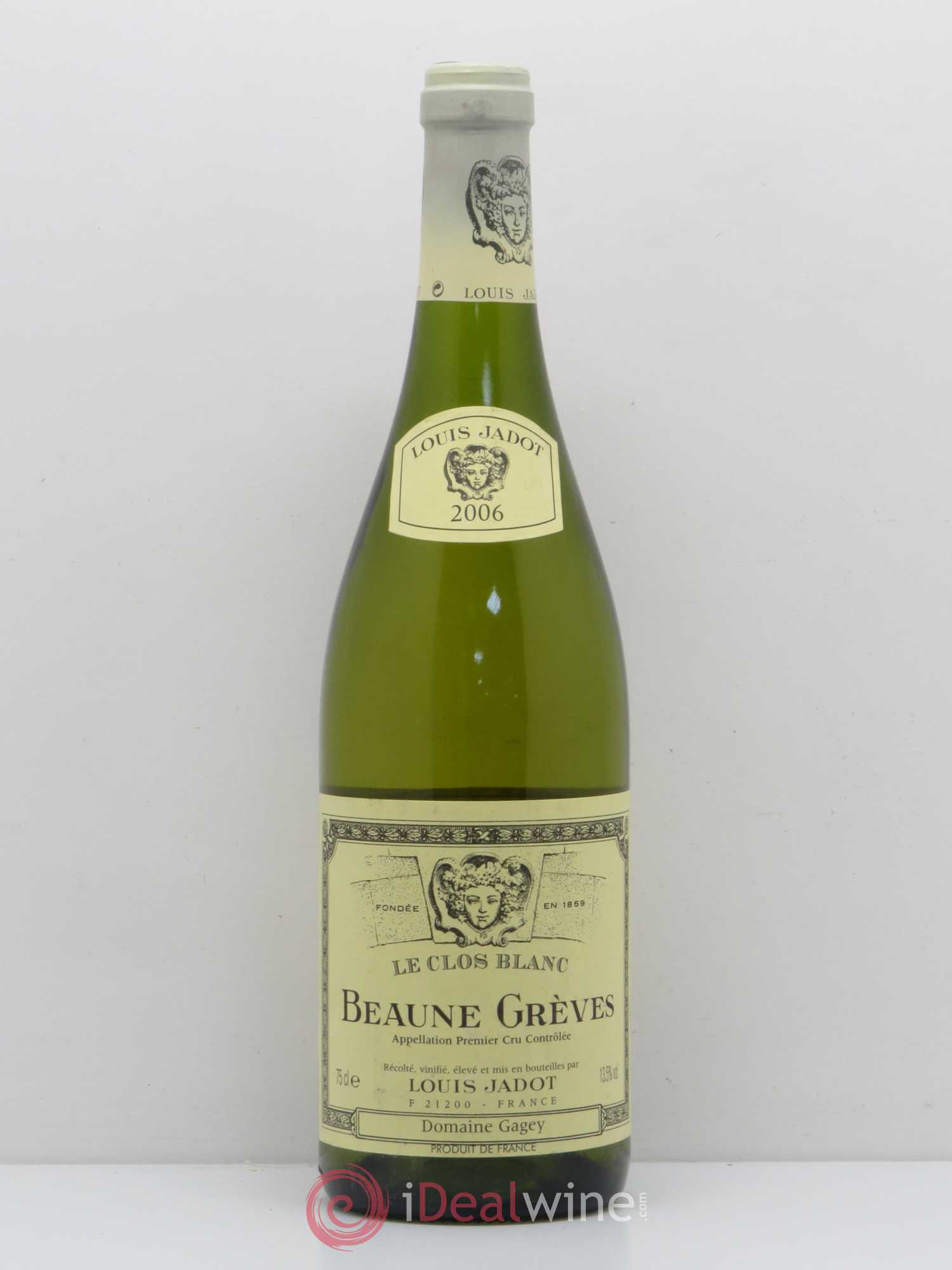 Beaune 1er Cru Grèves Le Clos Blanc Louis Jadot 2006 - Posten von 1 Flasche - 0