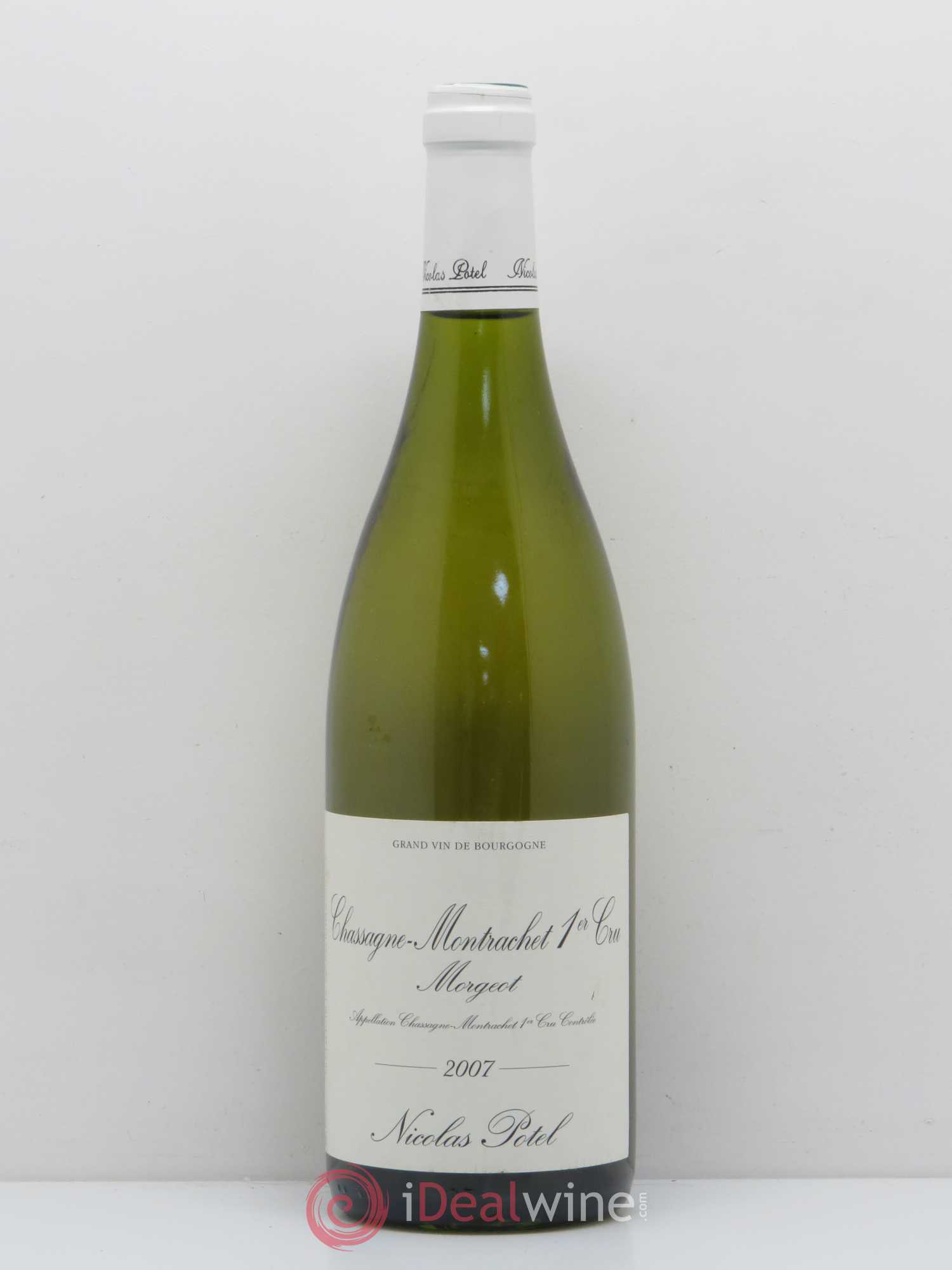 Chassagne-Montrachet 1er Cru Morgeot Domaine Nicolas Potel 2007 - Posten von 1 Flasche - 0