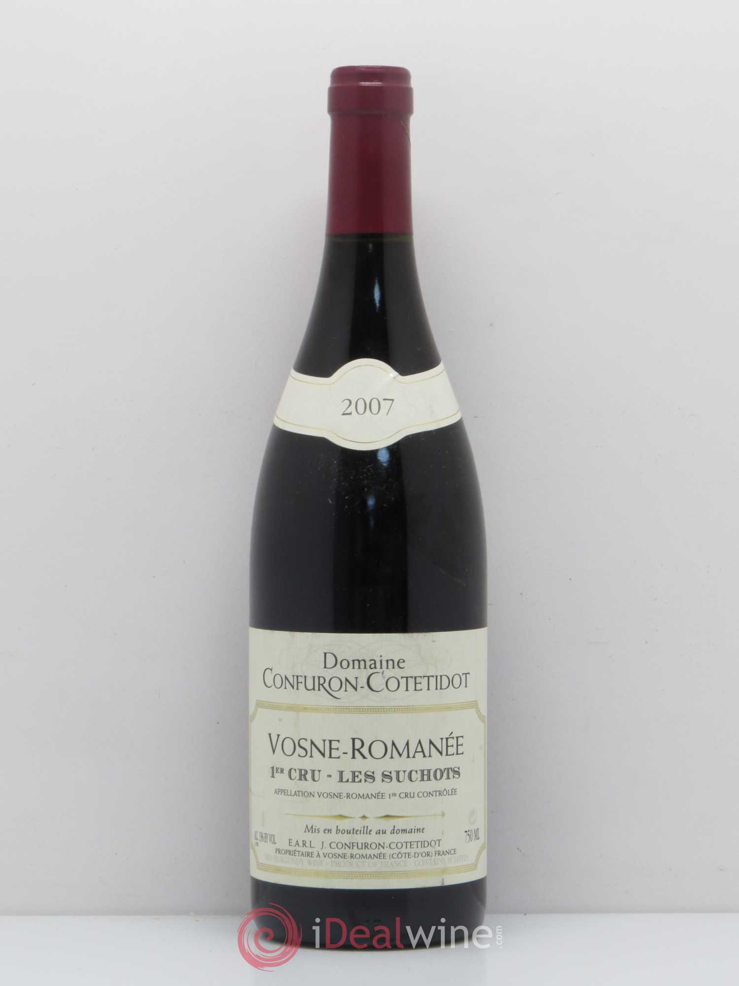 Vosne-Romanée 1er Cru Les Suchots Confuron-Cotetidot 2007 - Lot de 1 bouteille - 0