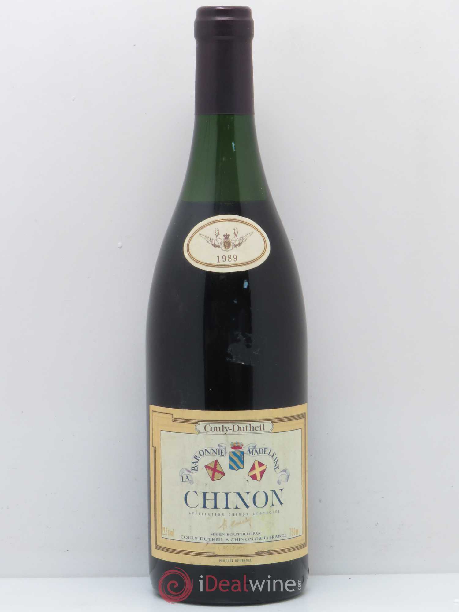 Chinon Barronie Madeleine Couly-Dutheil (sans prix de réserve) 1989 - Posten von 1 Flasche - 0