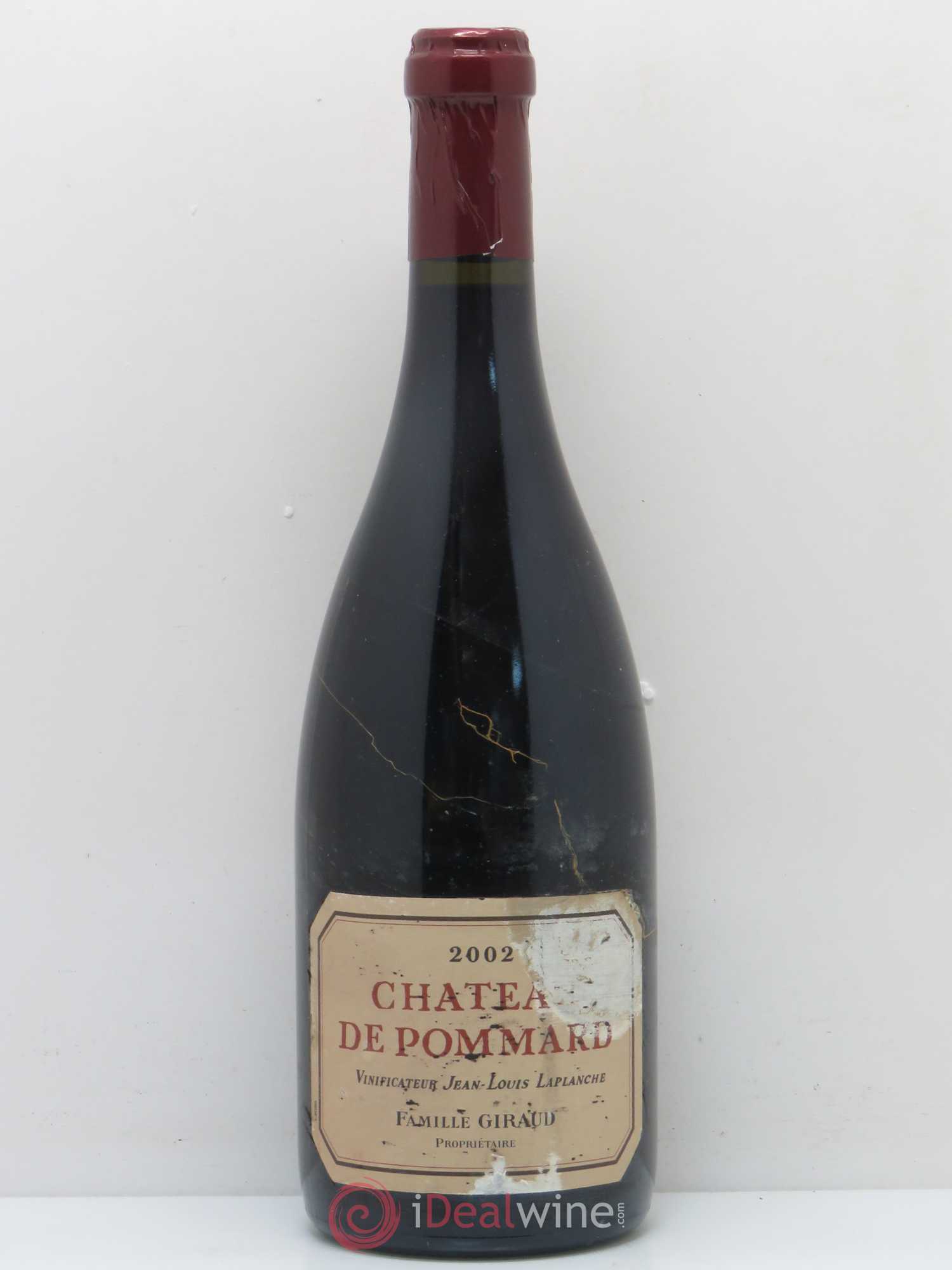Pommard Château de Pommard 2002 - Lot de 1 bouteille - 0
