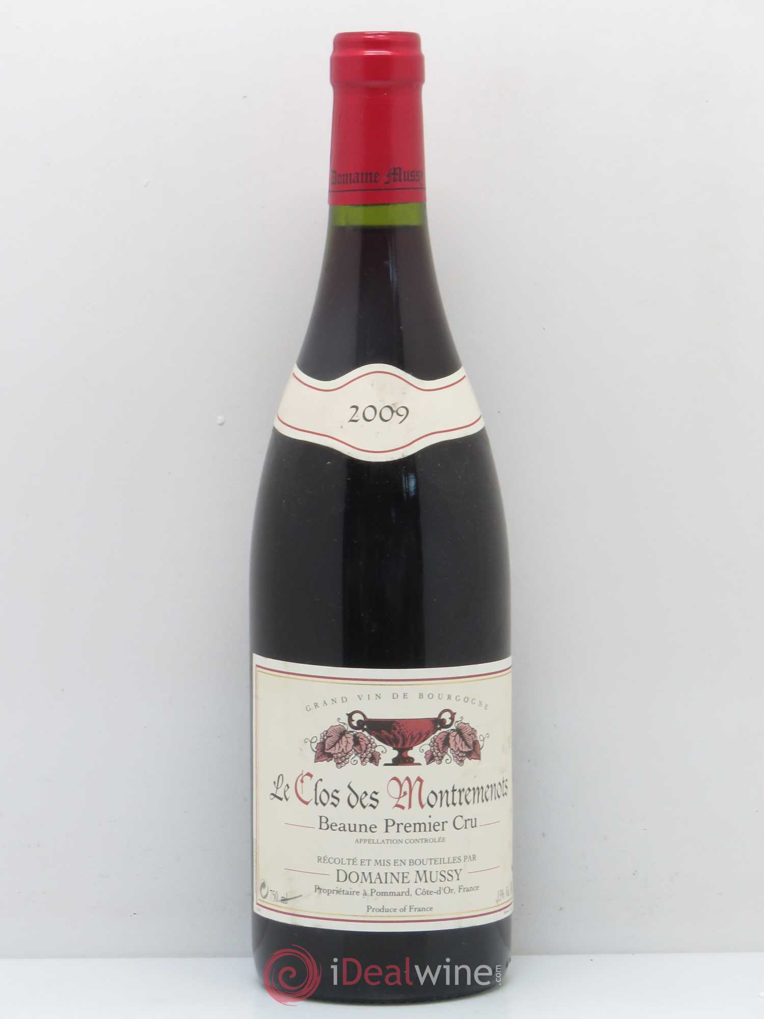 Beaune 1er Cru Le Clos Des Montremenots Domaine Mussy 2009 - Posten von 1 Flasche - 0