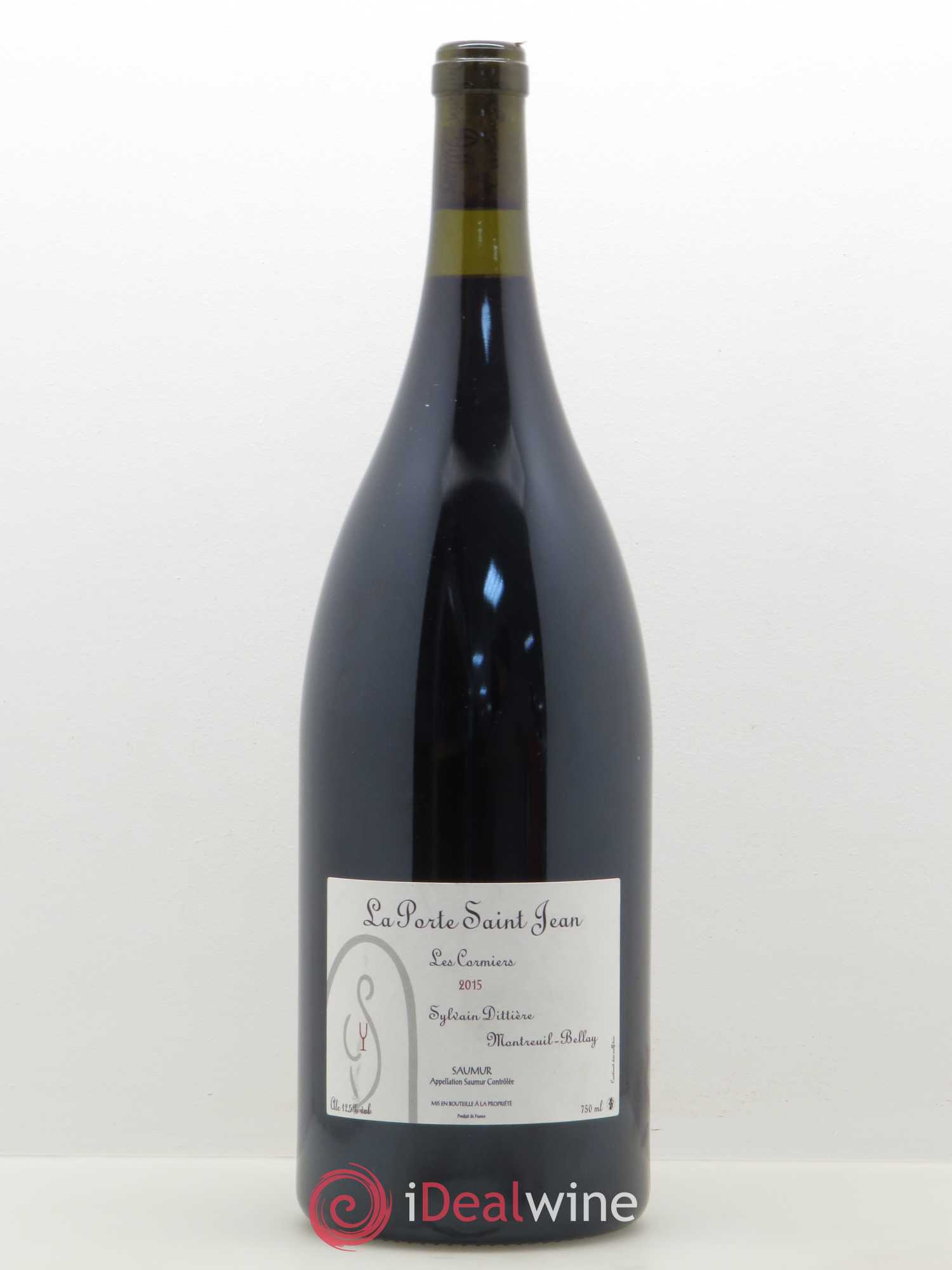 Saumur-Champigny Les Cormiers Domaine De La Porte Saint Jean 2015 - Posten von 1 Magnum - 0
