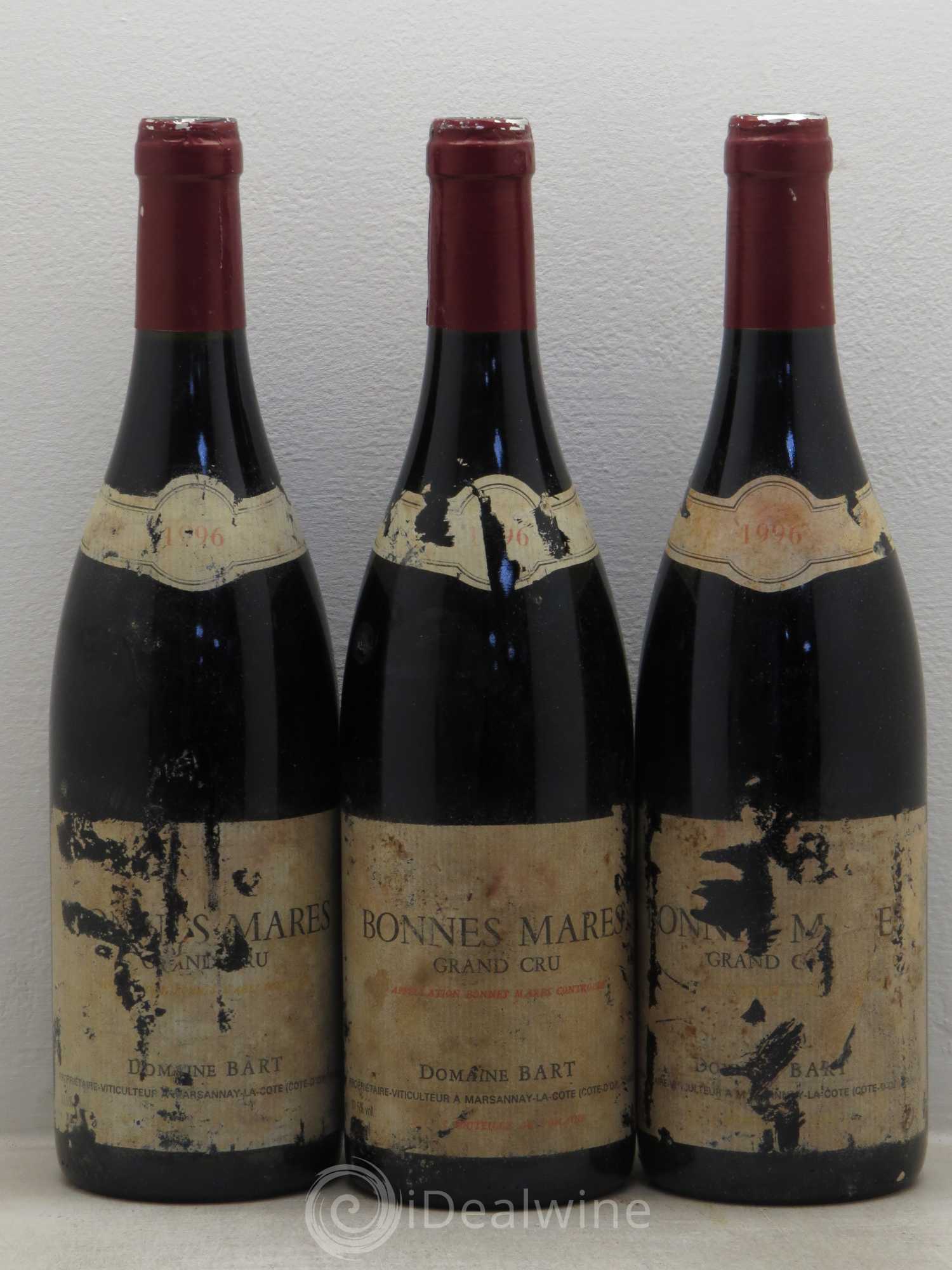 Bonnes-Mares Grand Cru Bart (Domaine) 1996 - Lot de 3 bouteilles - 0