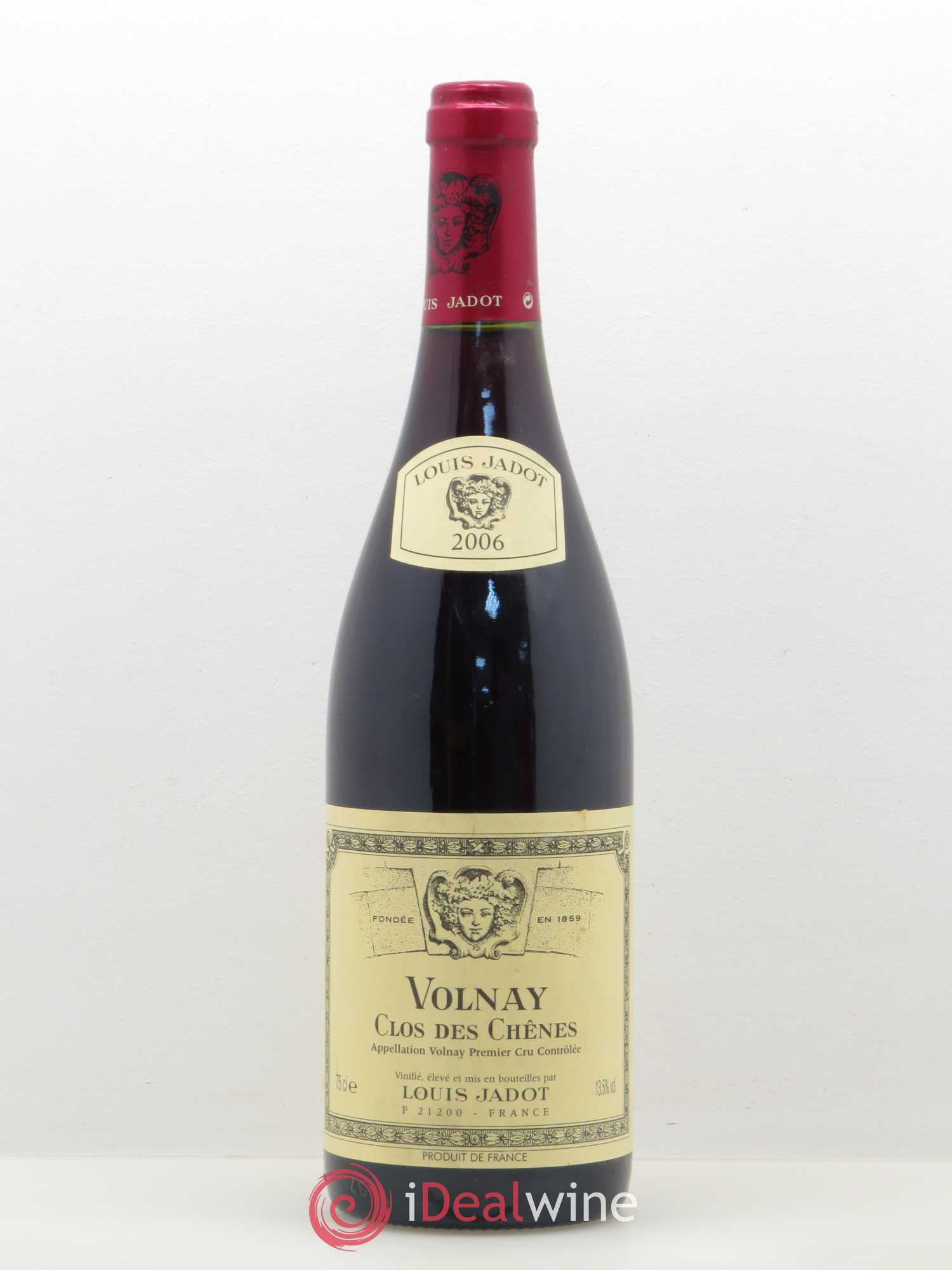 Volnay 1er Cru Clos des Chênes Maison Louis Jadot 2006 - Lot de 1 bouteille - 0