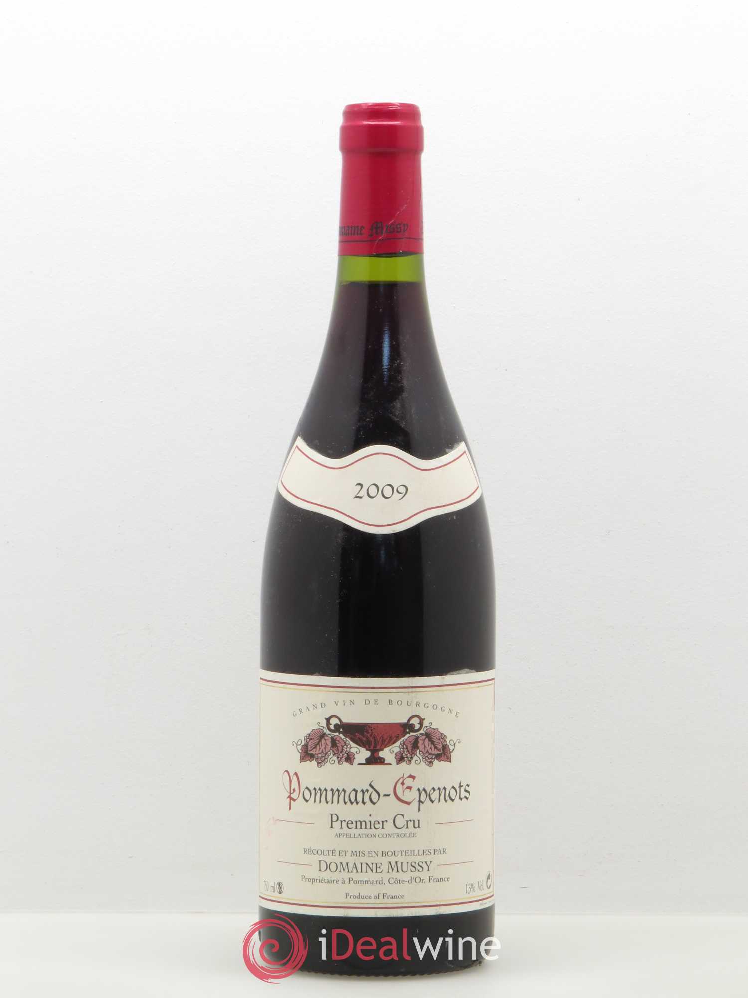 Pommard 1er Cru Epenots Mussy 2009 - Posten von 1 Flasche - 0
