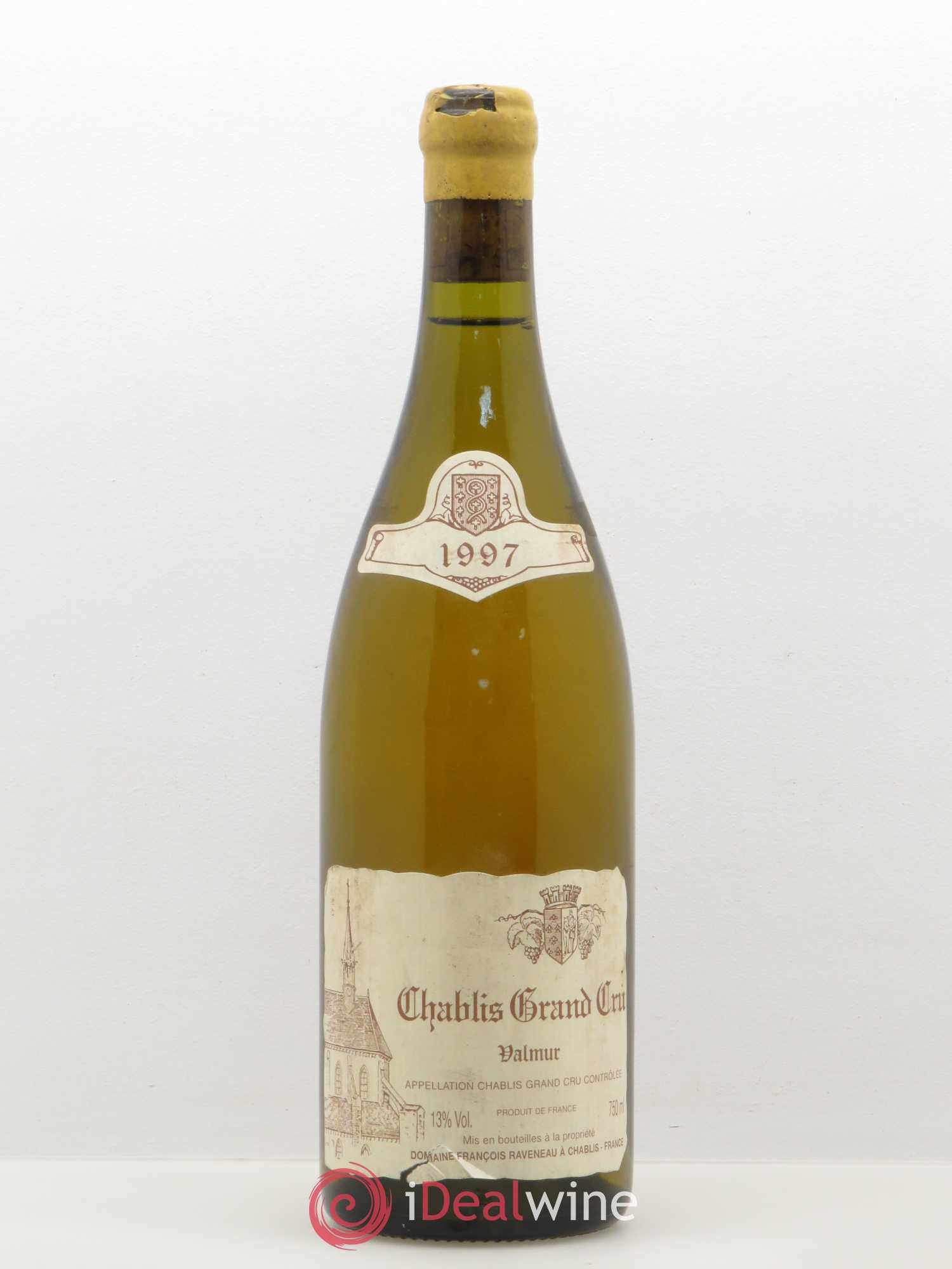 Chablis Grand Cru Valmur Raveneau (Domaine) 1997 - Lot de 1 bouteille - 0