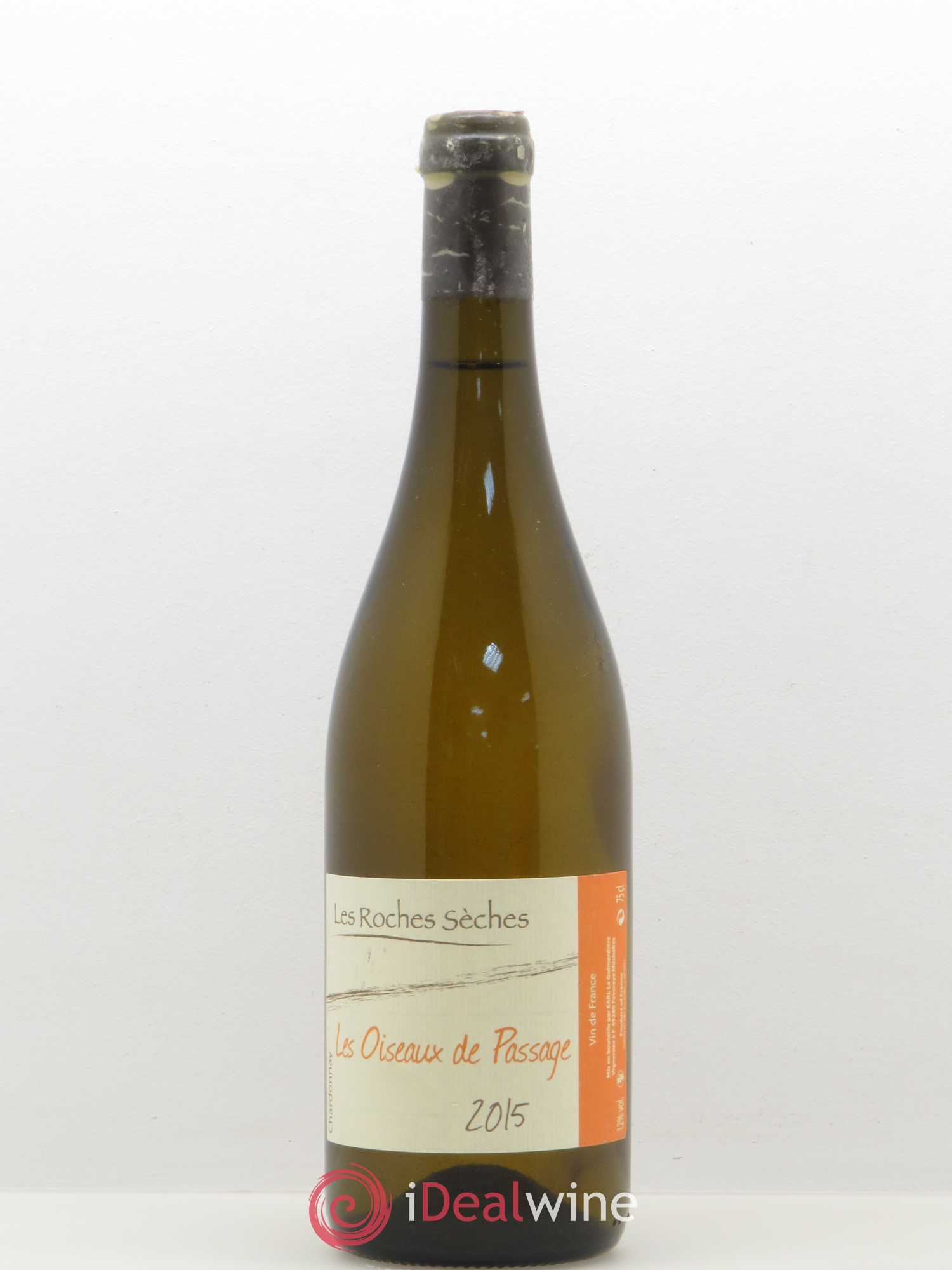 Anjou Les Oiseaux de Passage Domaine Les Roches Sèches 2015 - Posten von 1 Flasche - 0