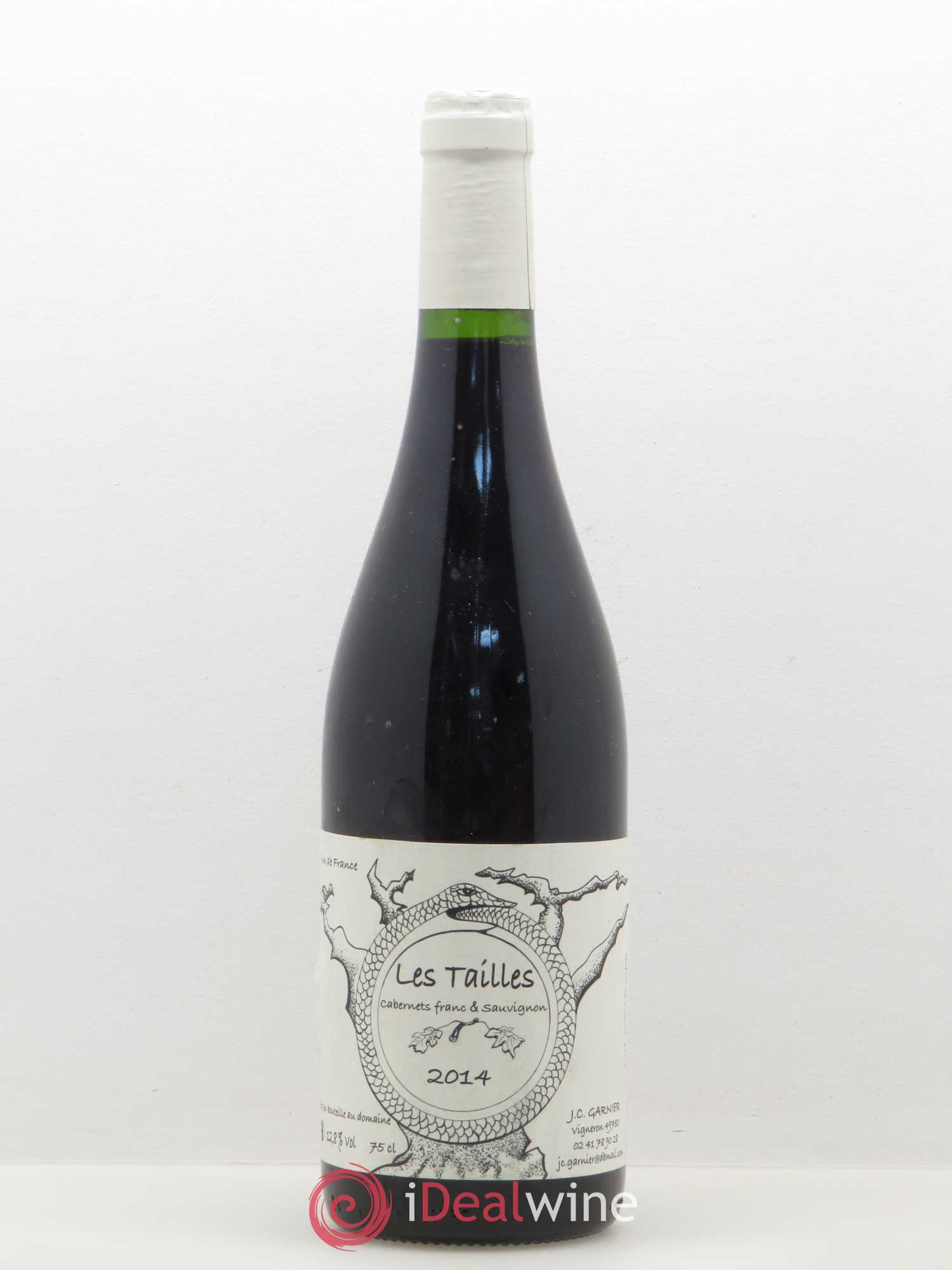 Vin de France Les Tailles Jean Christophe Garnier 2014 - Posten von 1 Flasche - 0