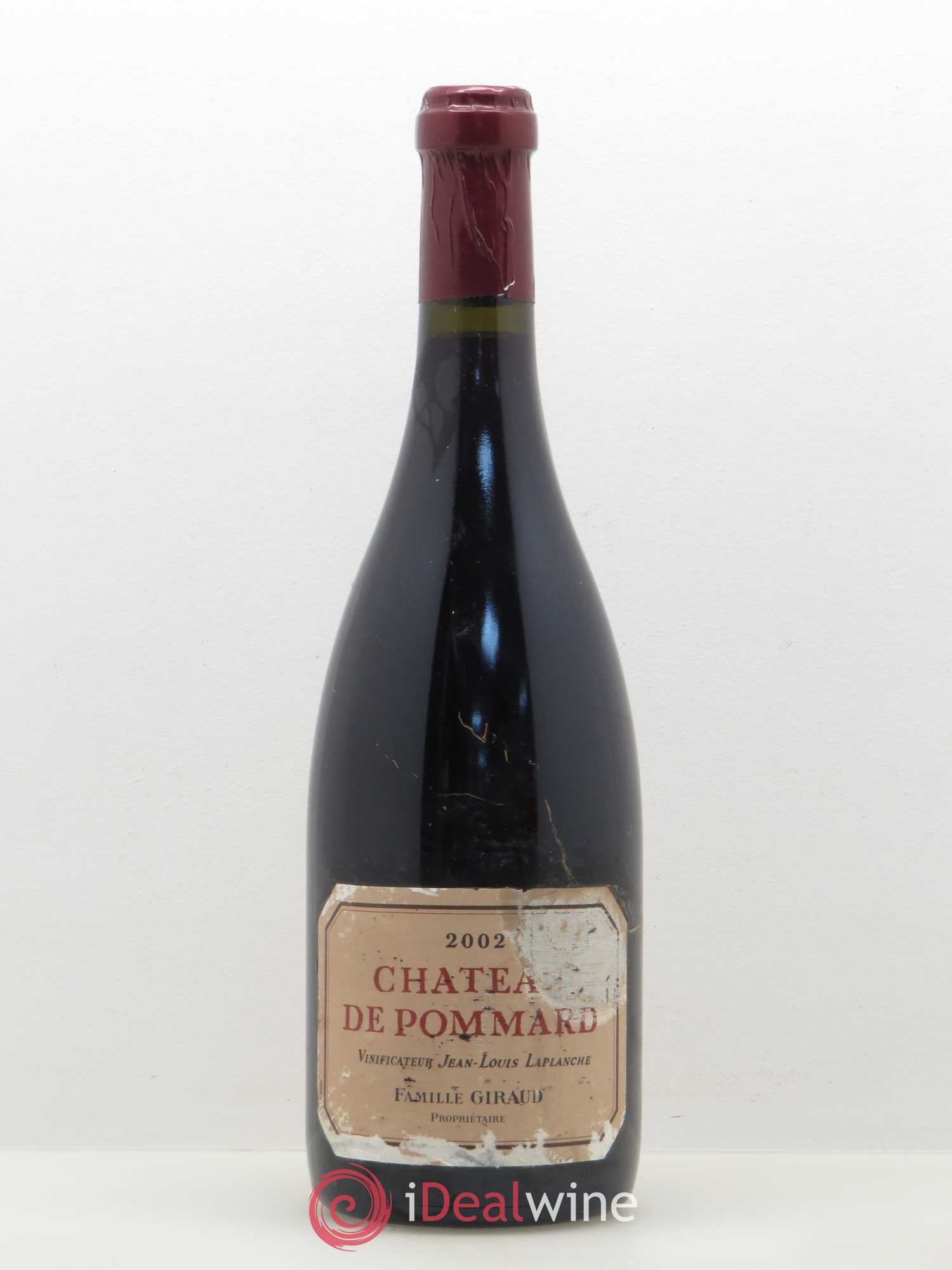 Pommard Château de Pommard 2002 - Lot de 1 bouteille - 0