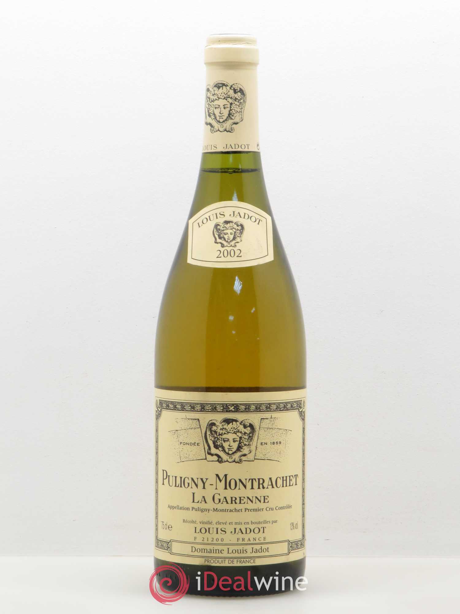 Puligny-Montrachet 1er Cru La Garenne Domaine Louis Jadot 2002 - Lot de 1 bouteille - 0