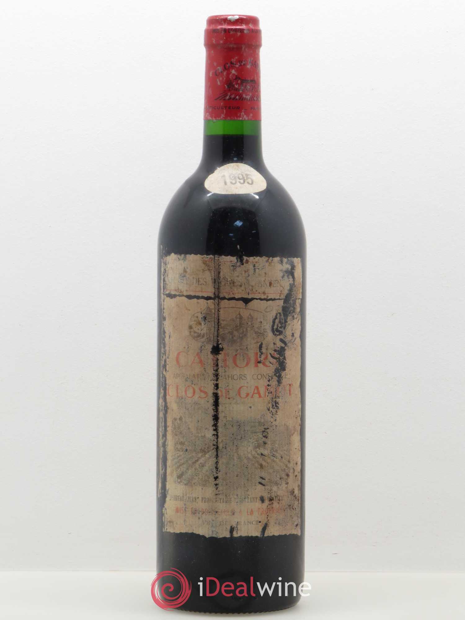 Cahors Clos de Gamot famille Jouffreau Cuvée Des Vignes Centenaires 1995 - Posten von 1 Flasche - 0