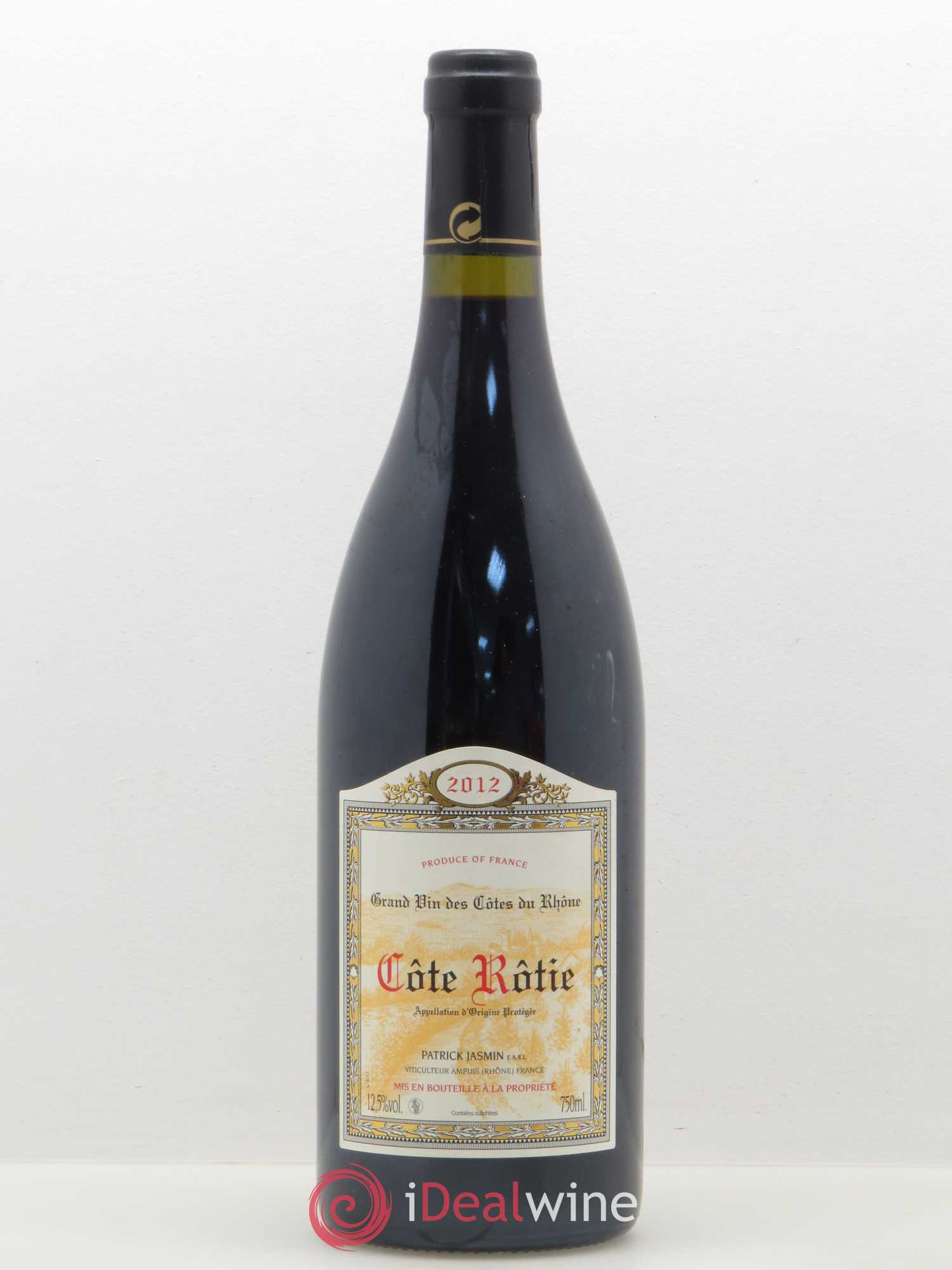 Côte-Rôtie Jasmin (Domaine) 2012 - Lot de 1 bouteille - 0