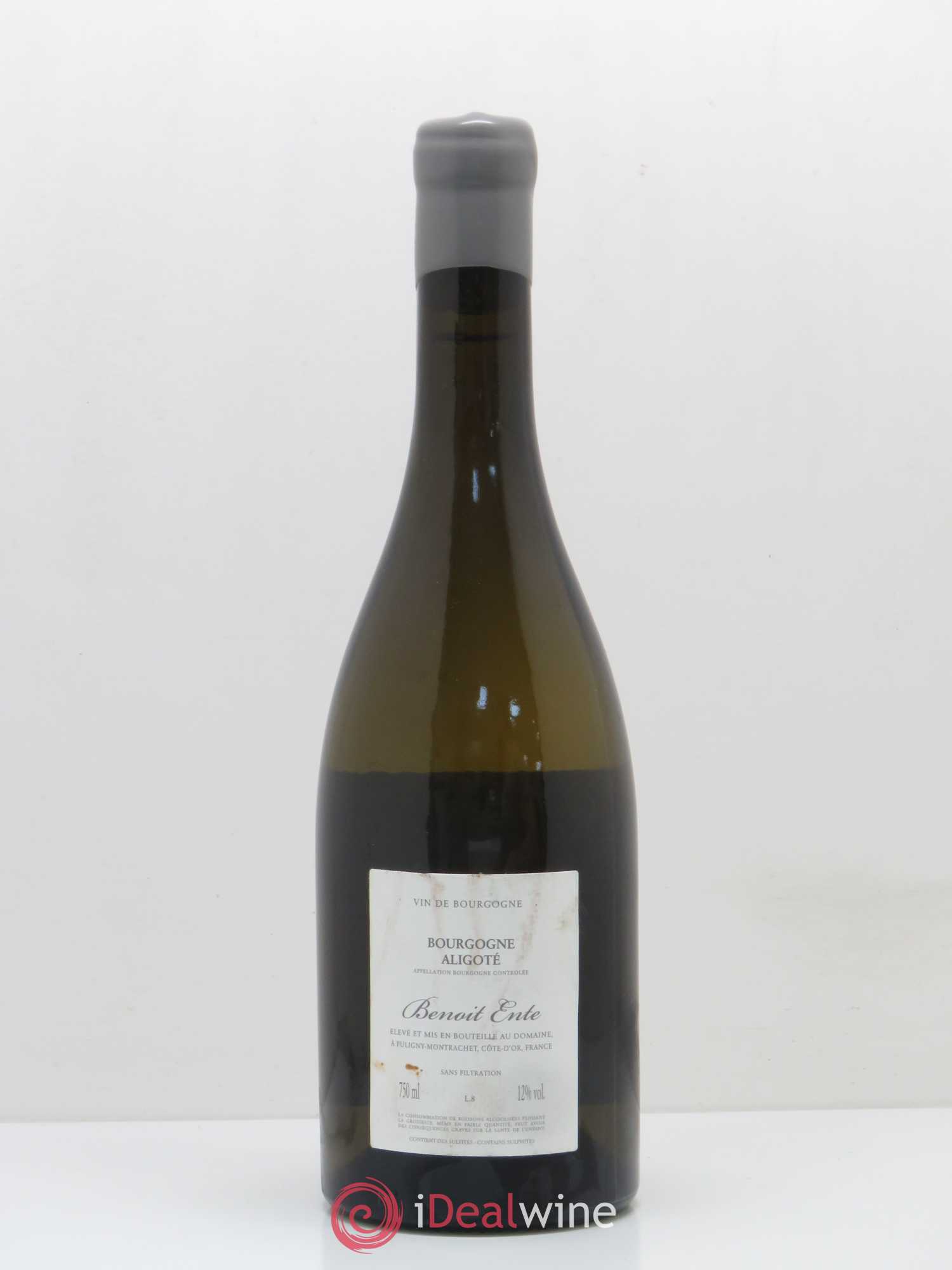 Bourgogne Aligoté Benoit Ente 2012 - Lot de 1 bouteille - 1
