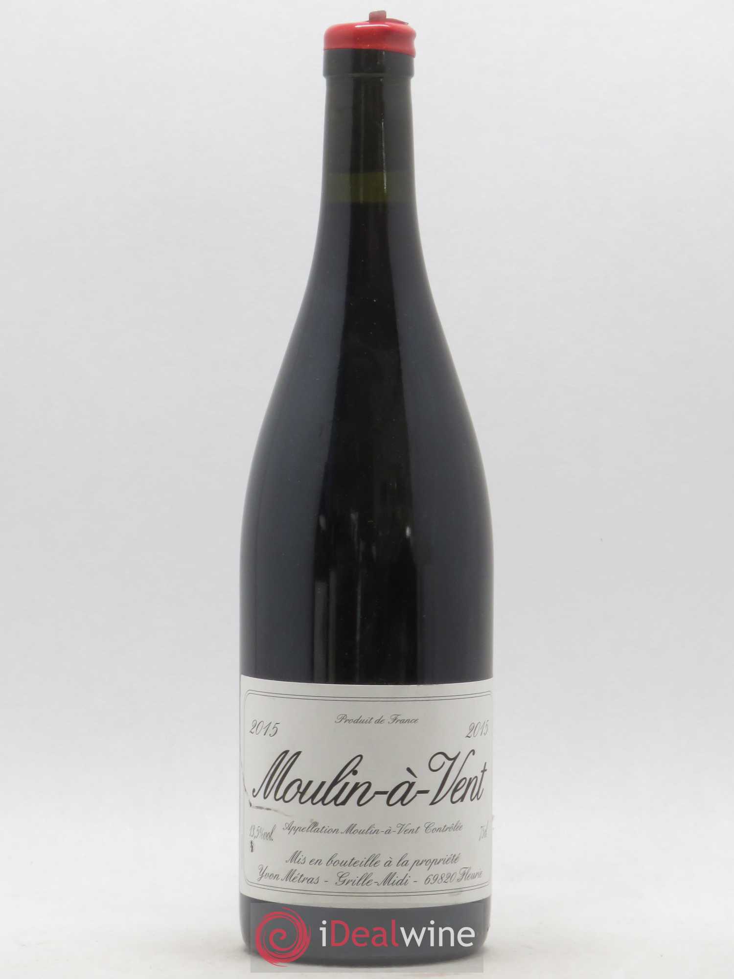 Moulin-à-Vent Yvon Métras 2015 - Lot de 1 bouteille - 0