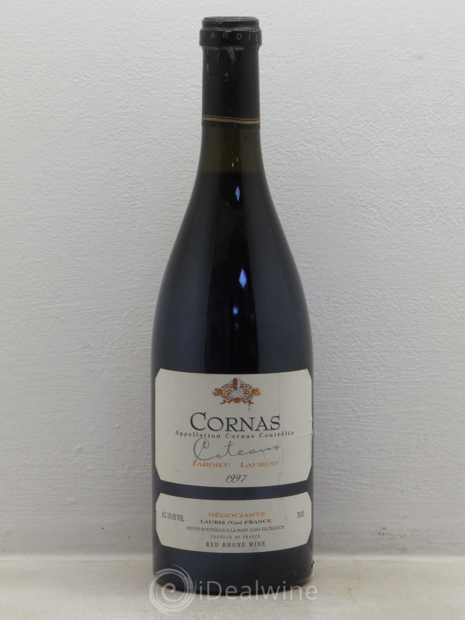 Cornas Coteaux Maison Tardieu-Laurent 1997 - Lot de 1 bouteille - 0