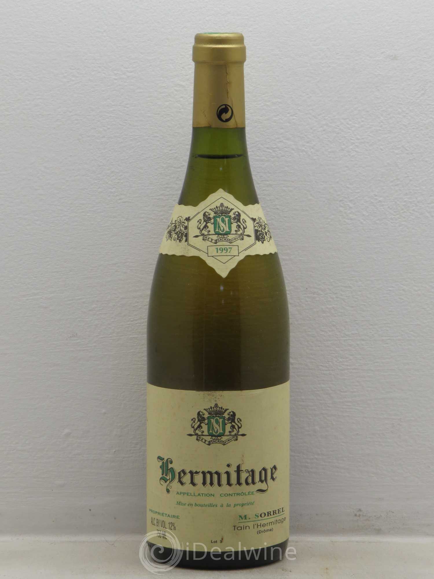 Hermitage Domaine Sorrel 1997 - Posten von 1 Flasche - 0