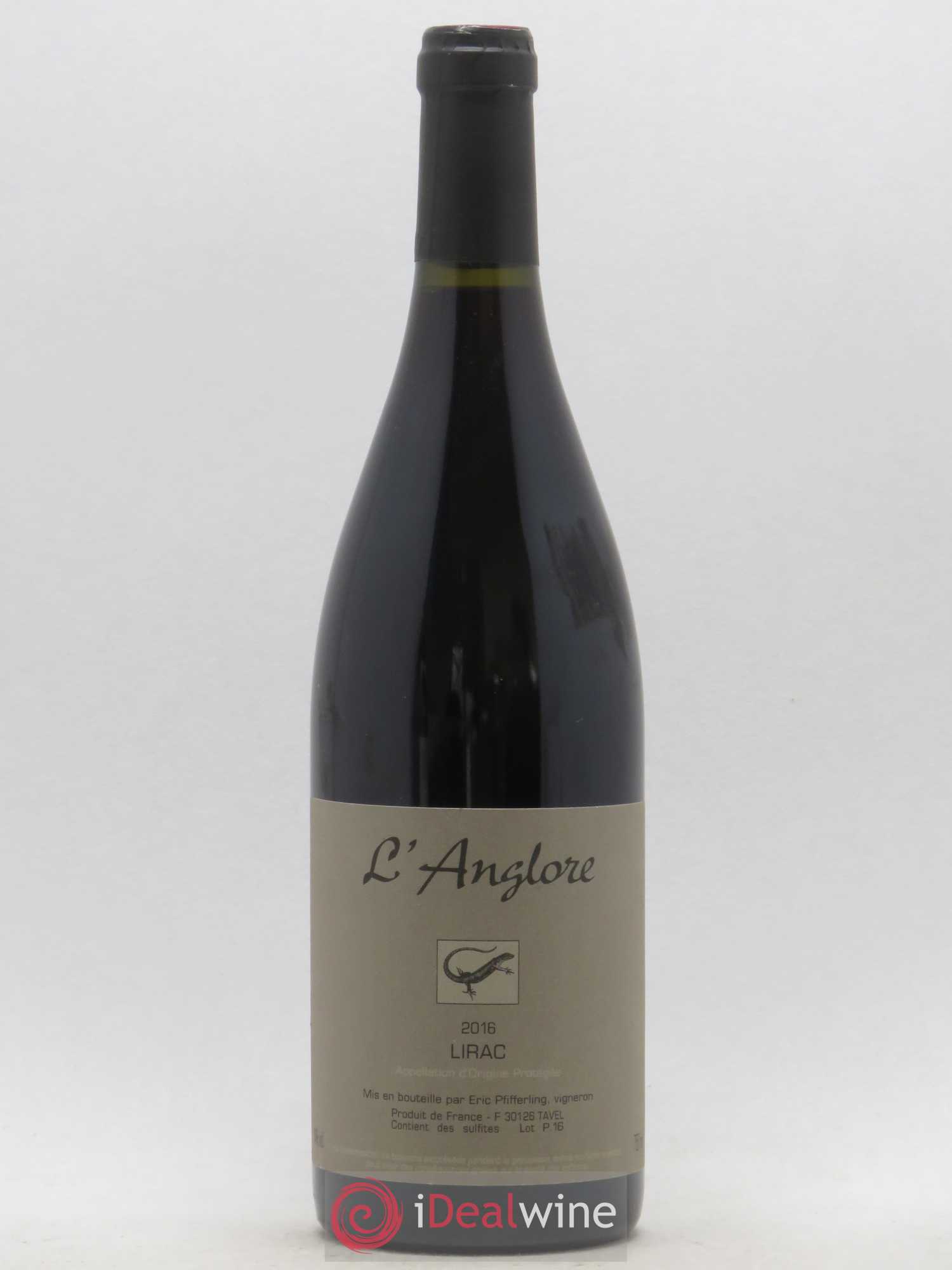 Lirac L'Anglore 2016 - Lot de 1 bouteille - 0