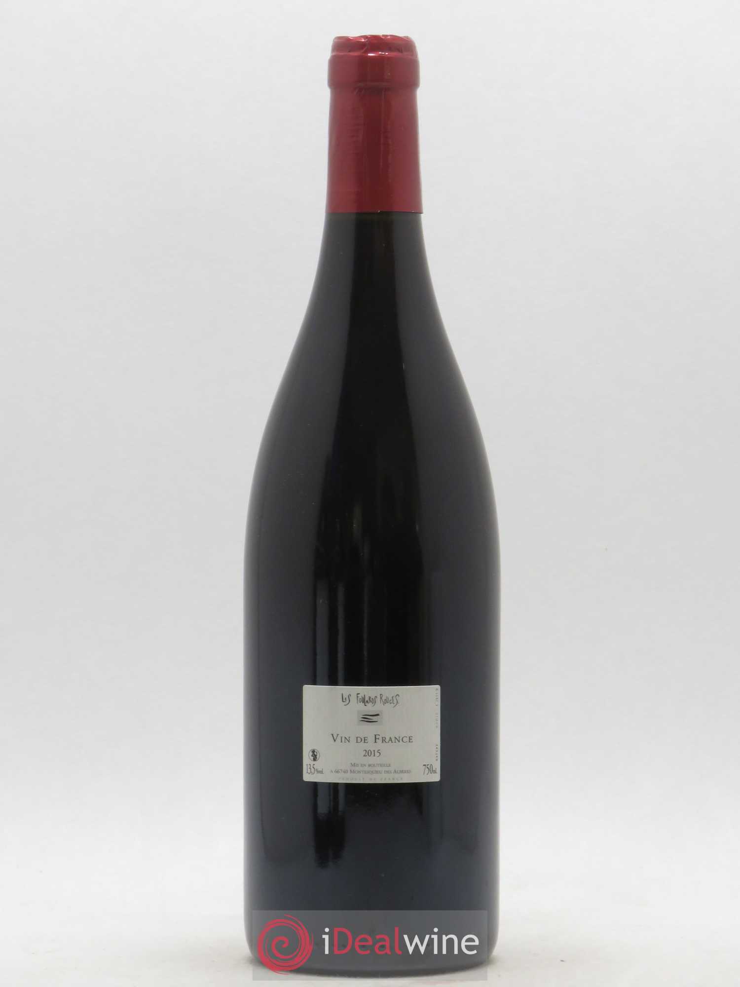 Vin de France La Soif du Mal Les Foulards Rouges 2015 - Lot of 1 bottle - 1