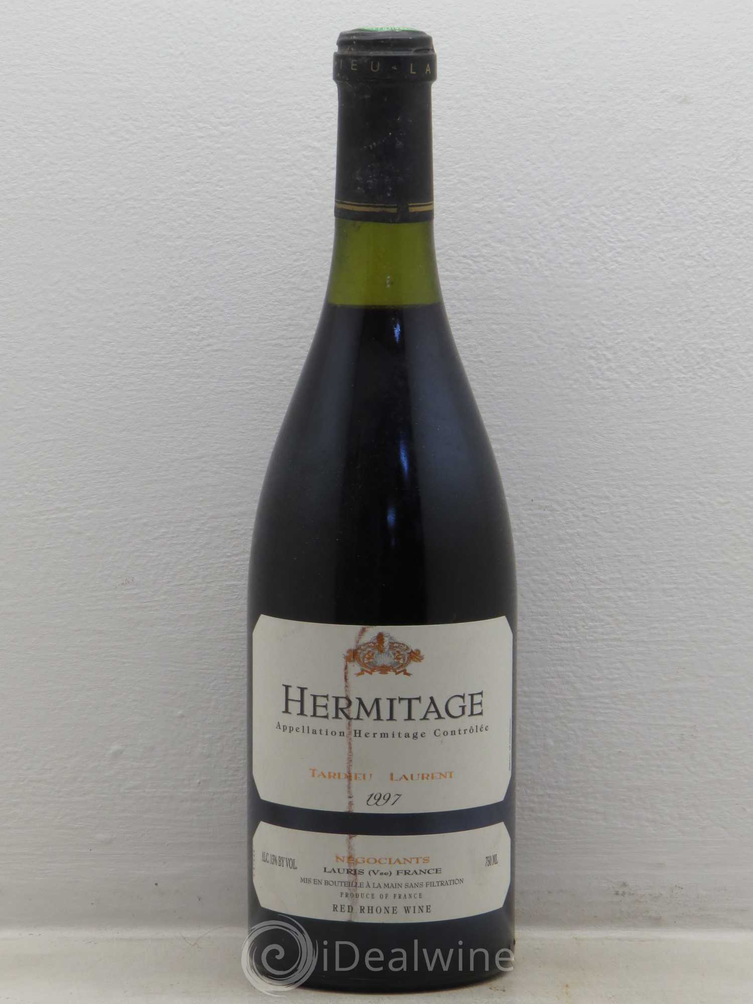 Hermitage Maison Tardieu-Laurent 1997 - Lot de 1 bouteille - 0