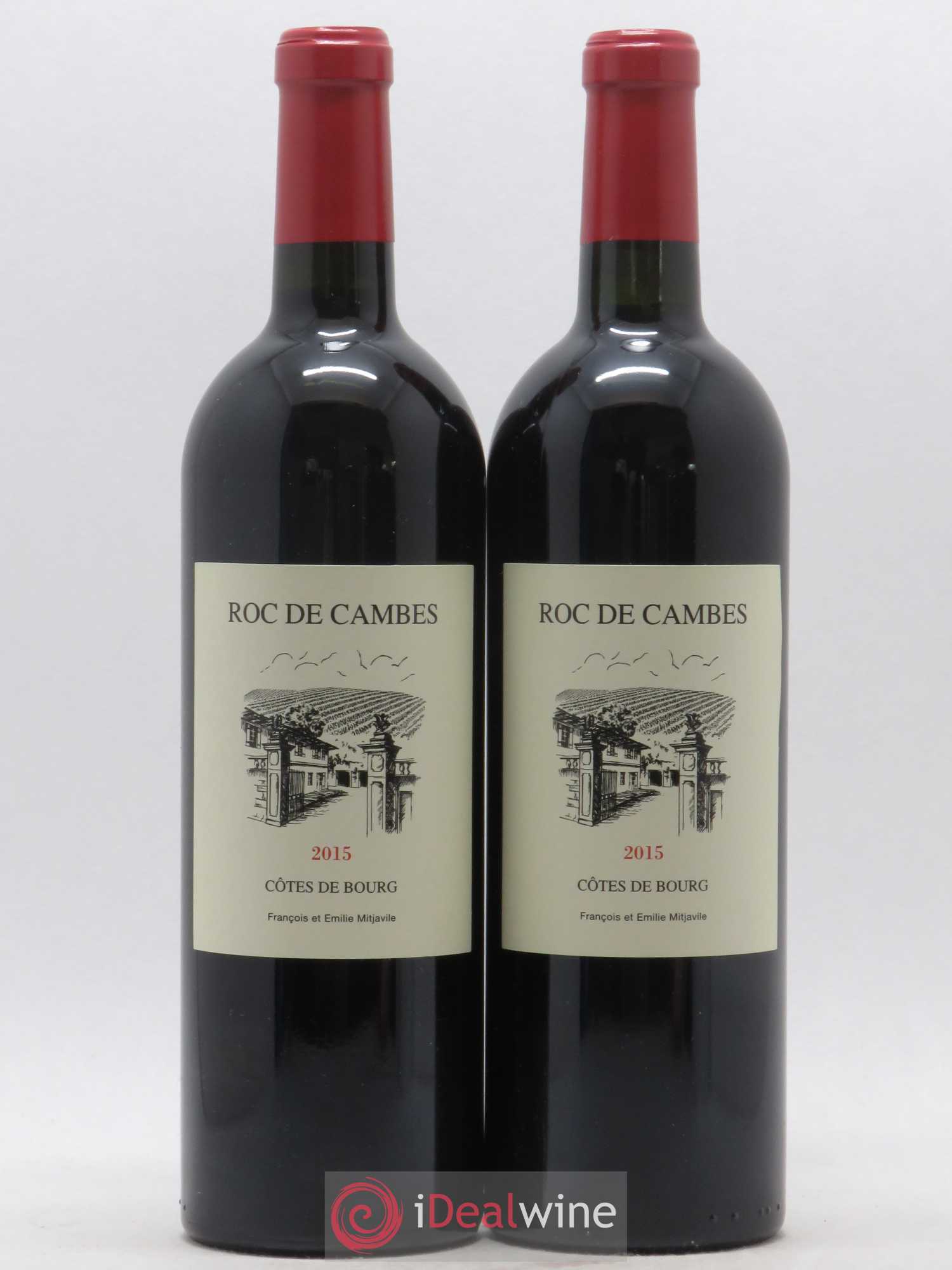 Roc de Cambes 2015 - Posten von 2 Flaschen - 0
