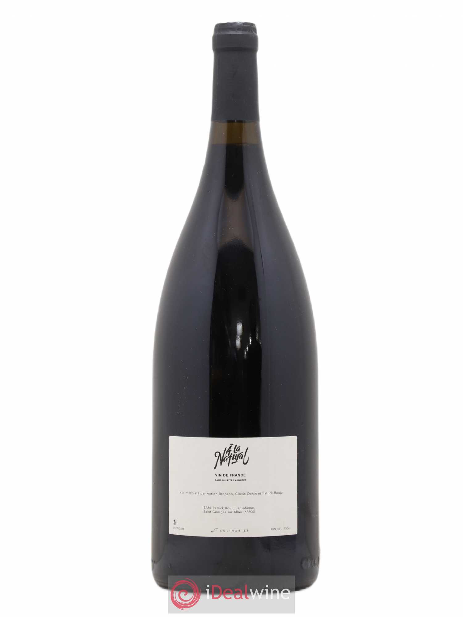 Vin de France A la Natural Patrick Bouju - La Bohème 2016 - Lot de 1 magnum - 1