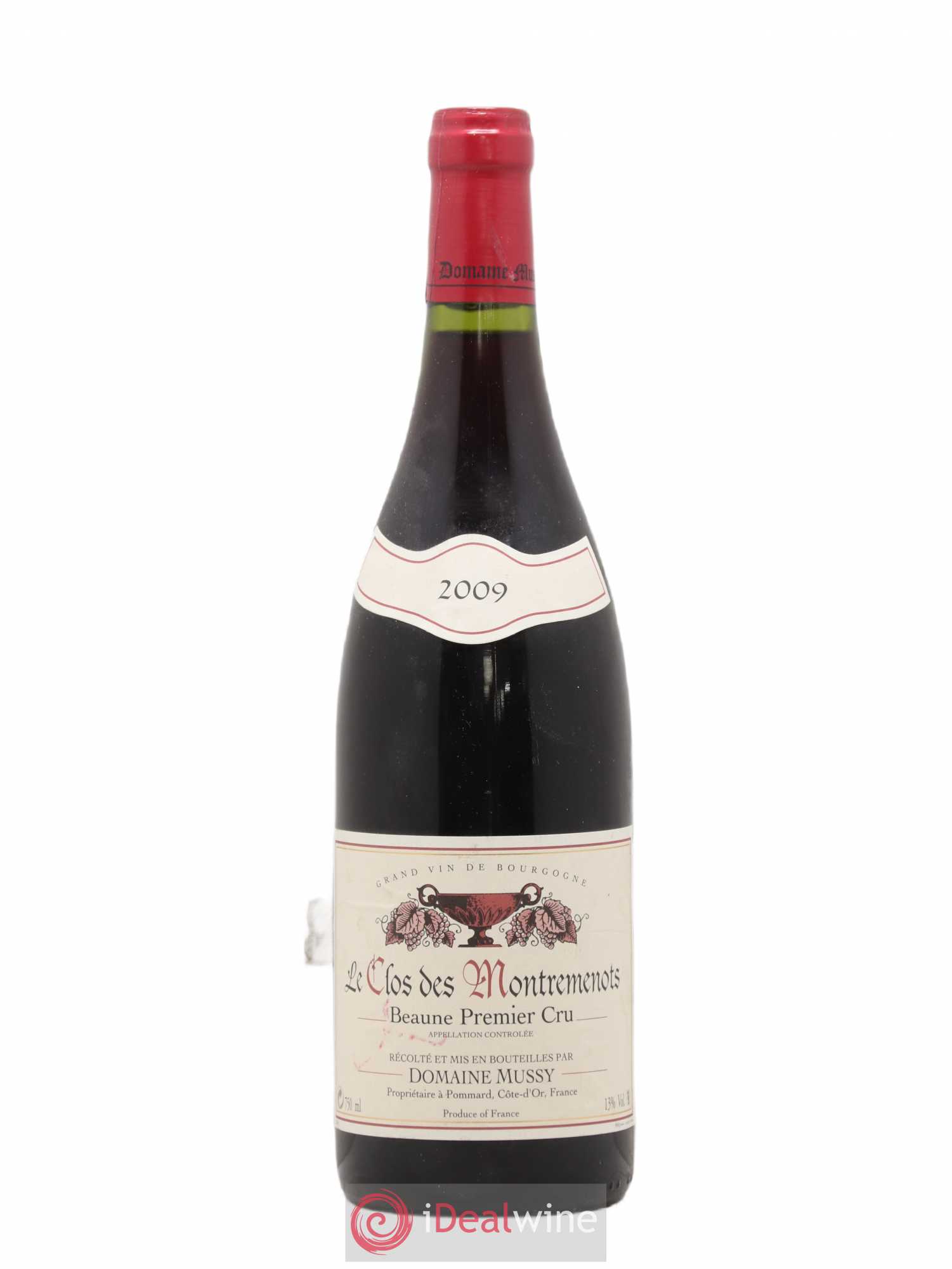 Beaune 1er Cru Clos des Montremenots Mussy 2009 - Posten von 1 Flasche - 0