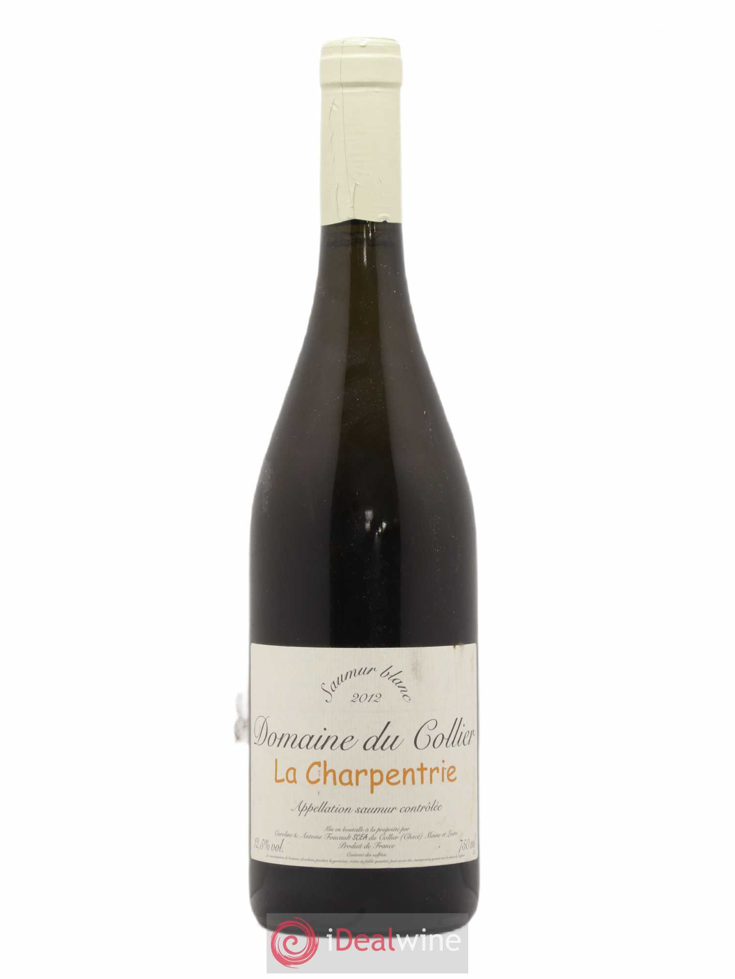 Saumur La Charpentrie Domaine du Collier 2012 - Lot de 1 bouteille - 0