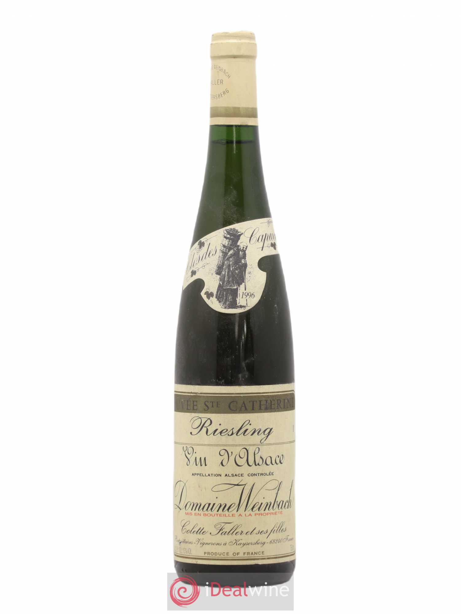 Alsace Riesling Cuvée Sainte-Catherine Weinbach (Domaine) 1996 - Lot de 1 bouteille - 0