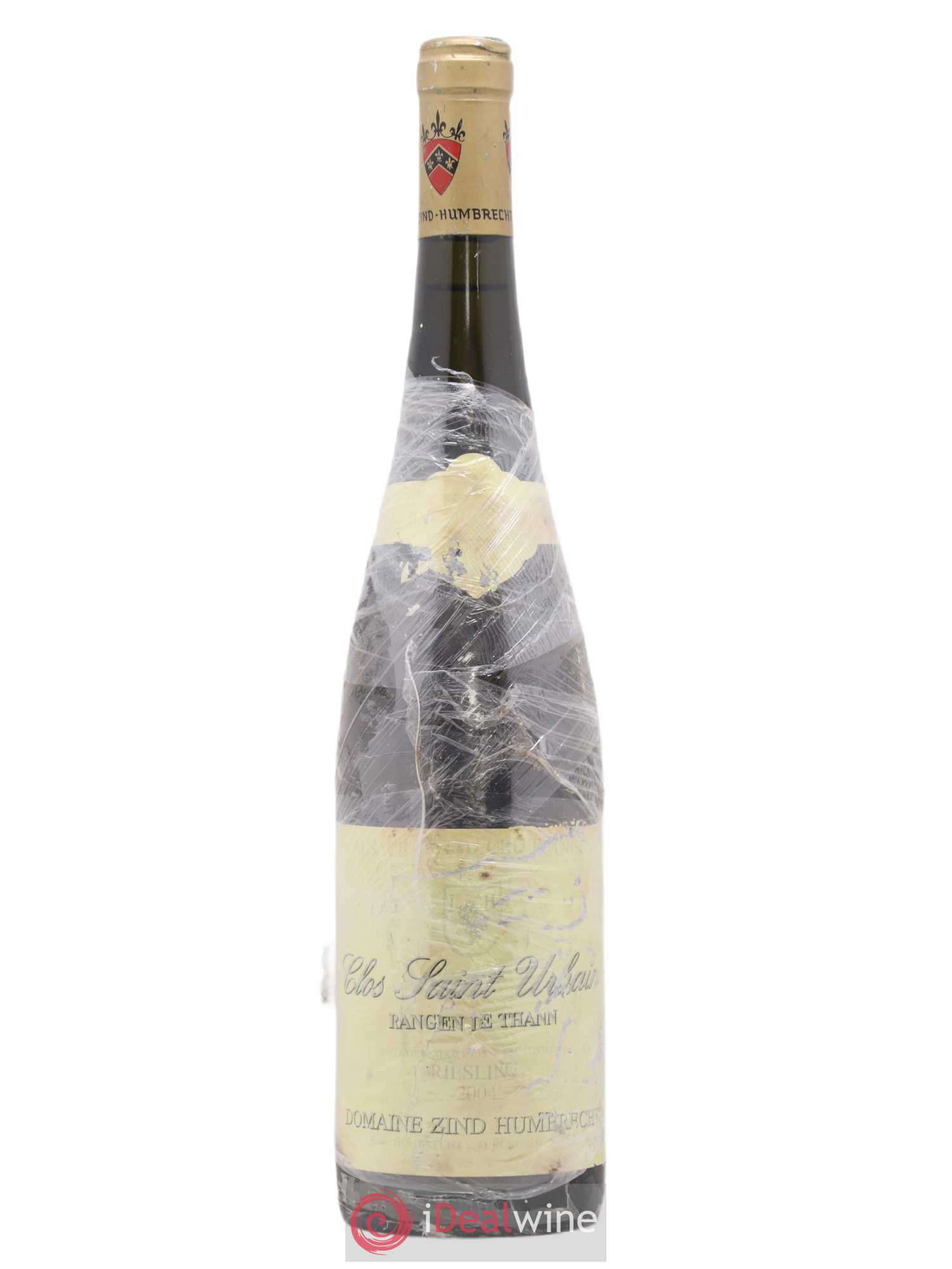 Alsace Riesling Grand Cru Rangen de Thann Clos Saint Urbain Zind-Humbrecht (Domaine) 2004 - Lot de 1 bouteille - 0
