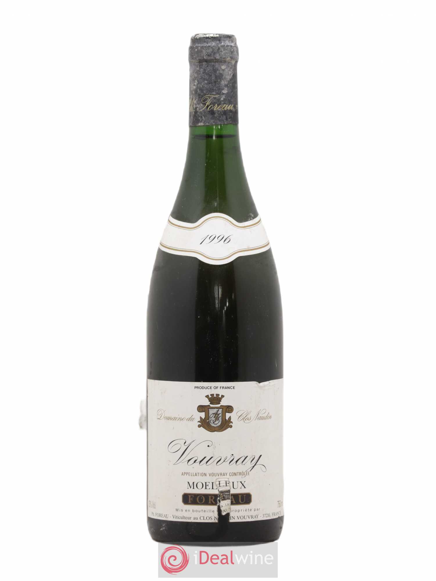 Vouvray Moelleux Clos Naudin - Philippe Foreau 1996 - Lotto di 1 bottiglia - 0