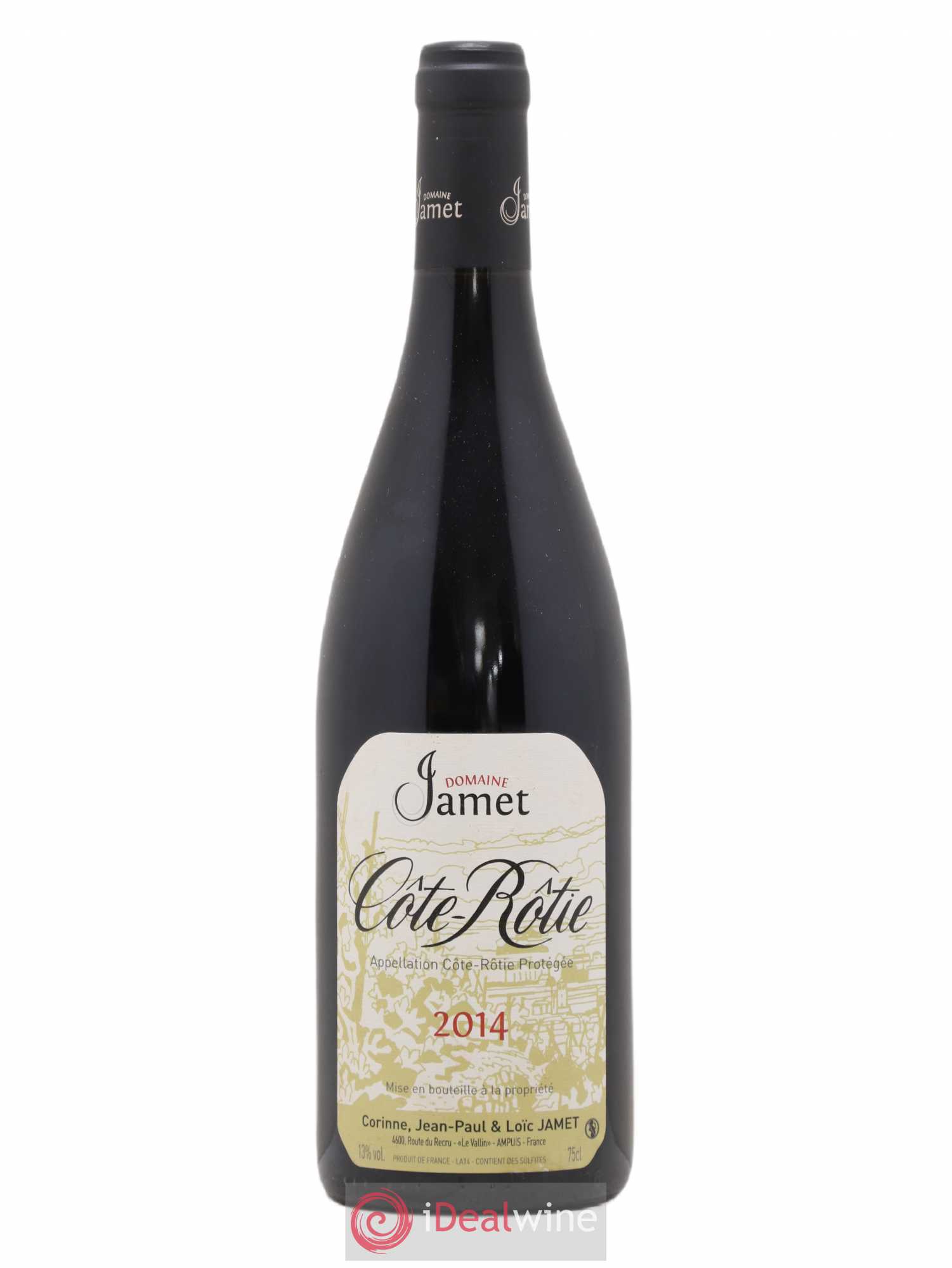 Côte-Rôtie Jamet (Domaine) 2014 - Lot de 1 bouteille - 0