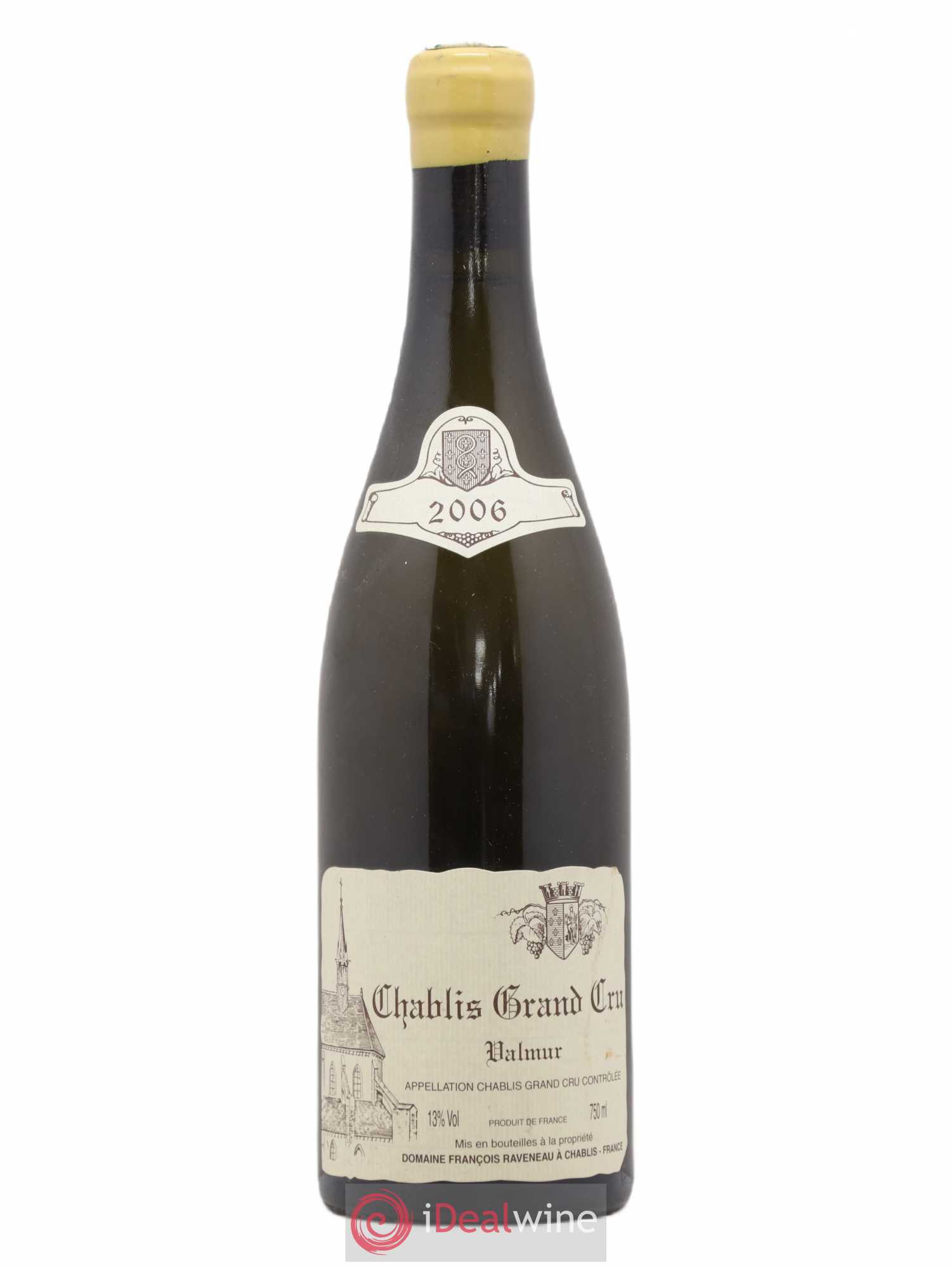 Chablis Grand Cru Valmur Raveneau (Domaine) 2006 - Lot de 1 bouteille - 0