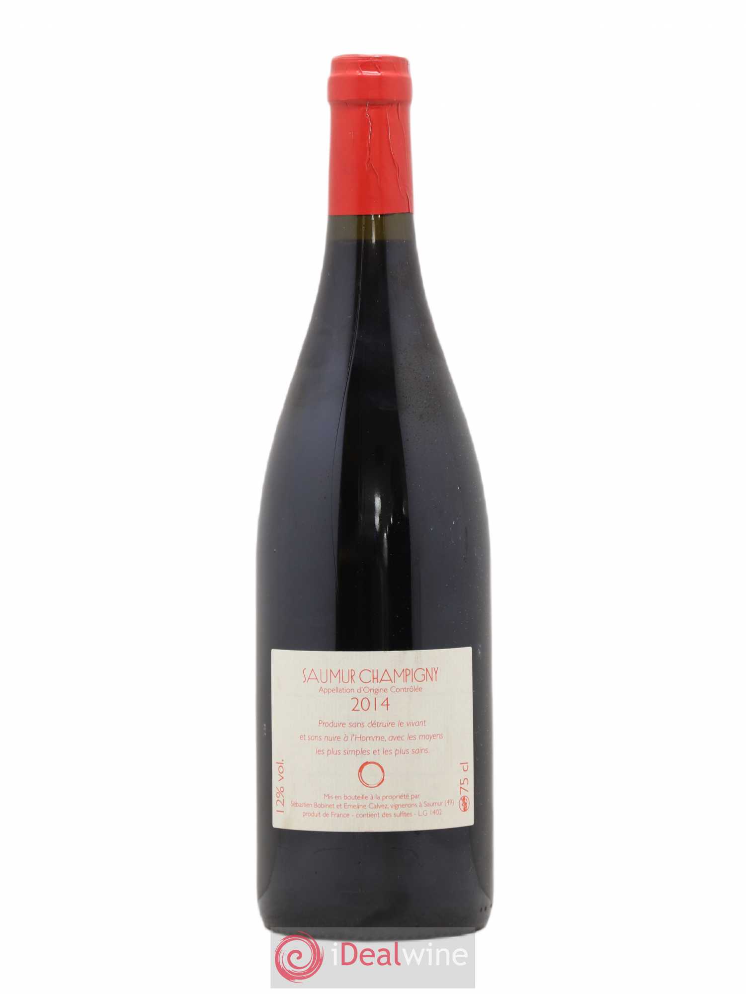 Saumur-Champigny Hanami Domaine Bobinet 2014 - Lot de 1 bouteille - 1