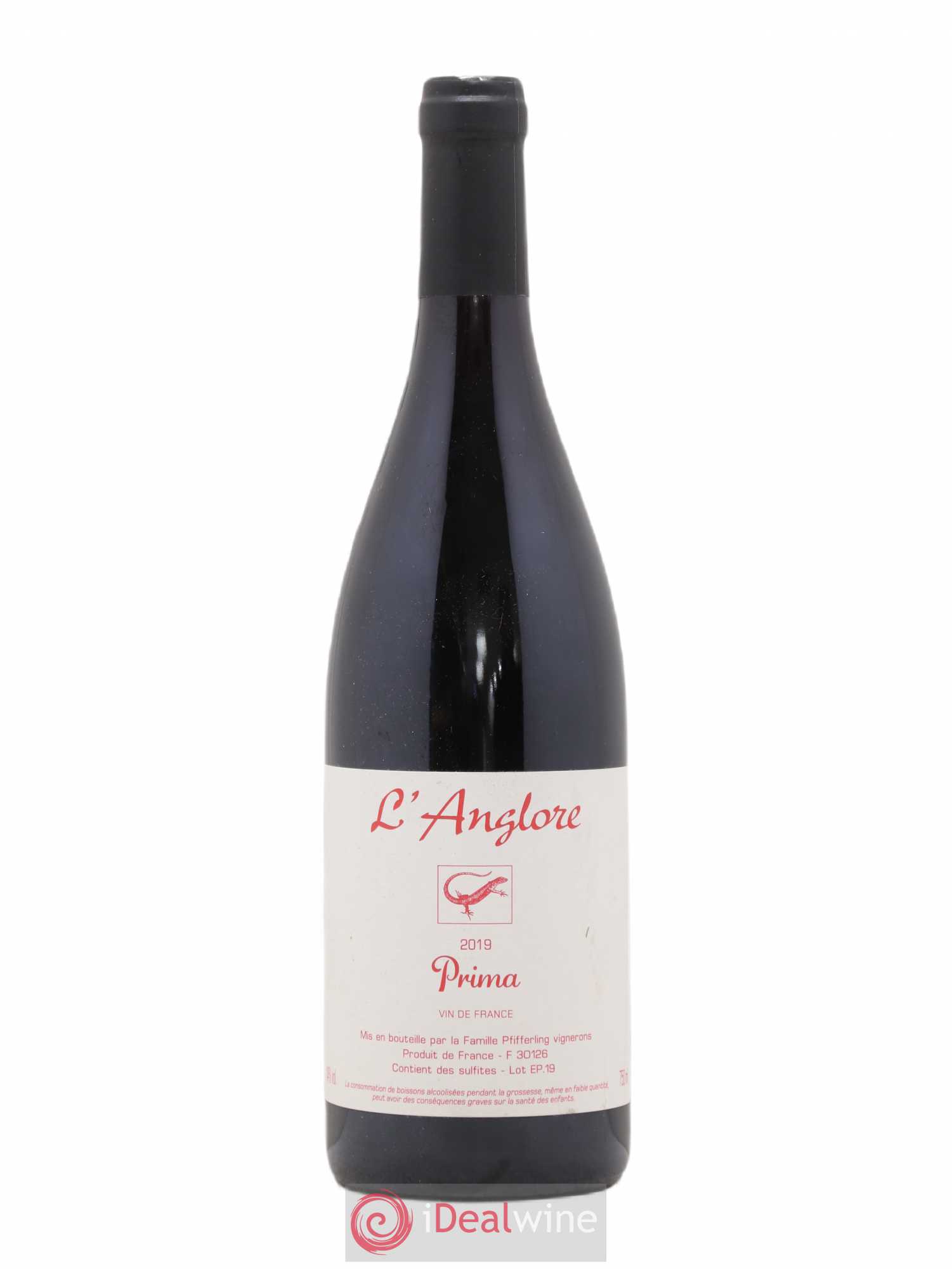 Vin de France Prima L'Anglore 2019 - Lot de 1 bouteille - 0