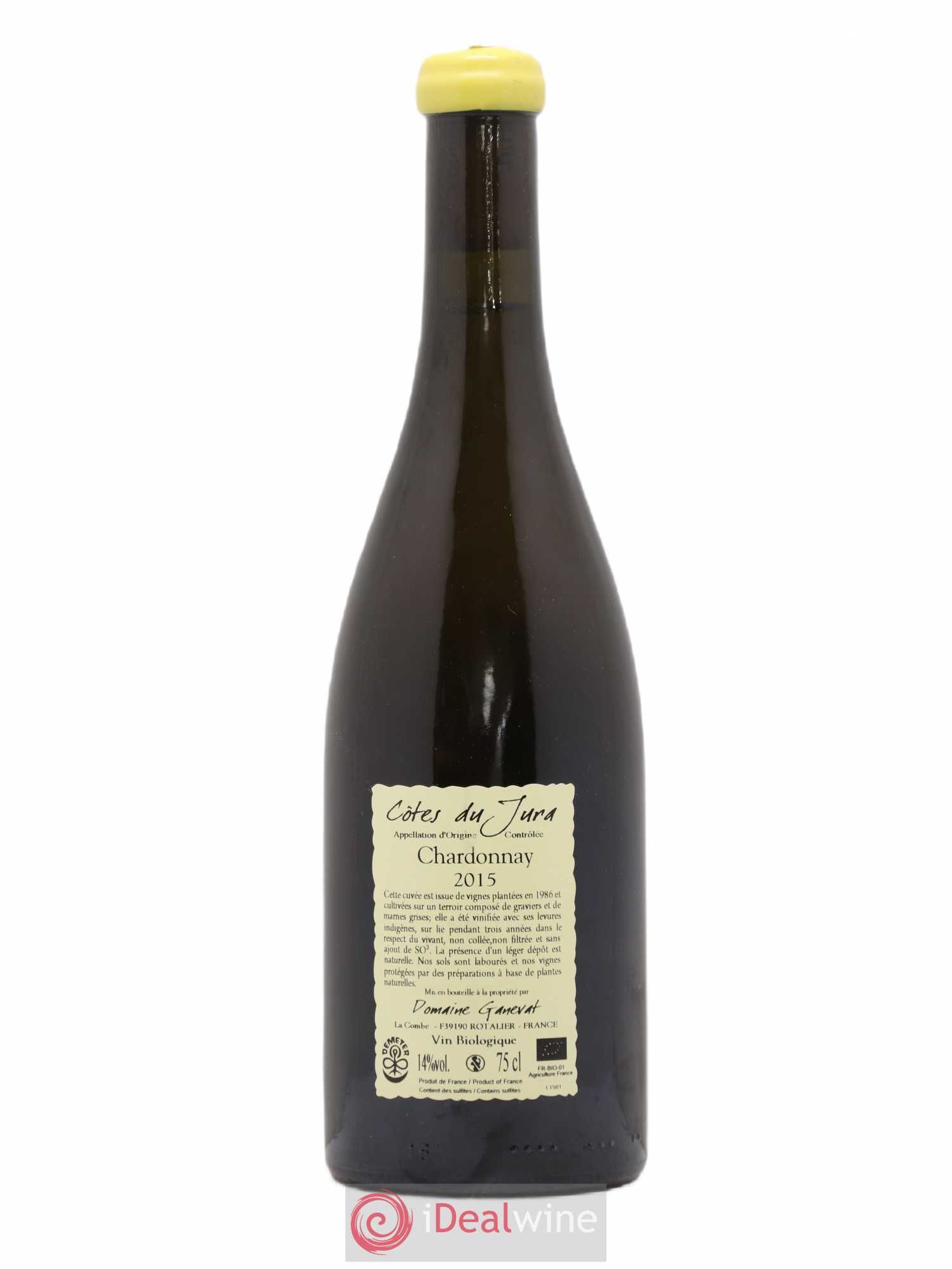 Côtes du Jura Cuvée Florine Jean-François Ganevat (Domaine) 2015 - Lot de 1 bouteille - 1