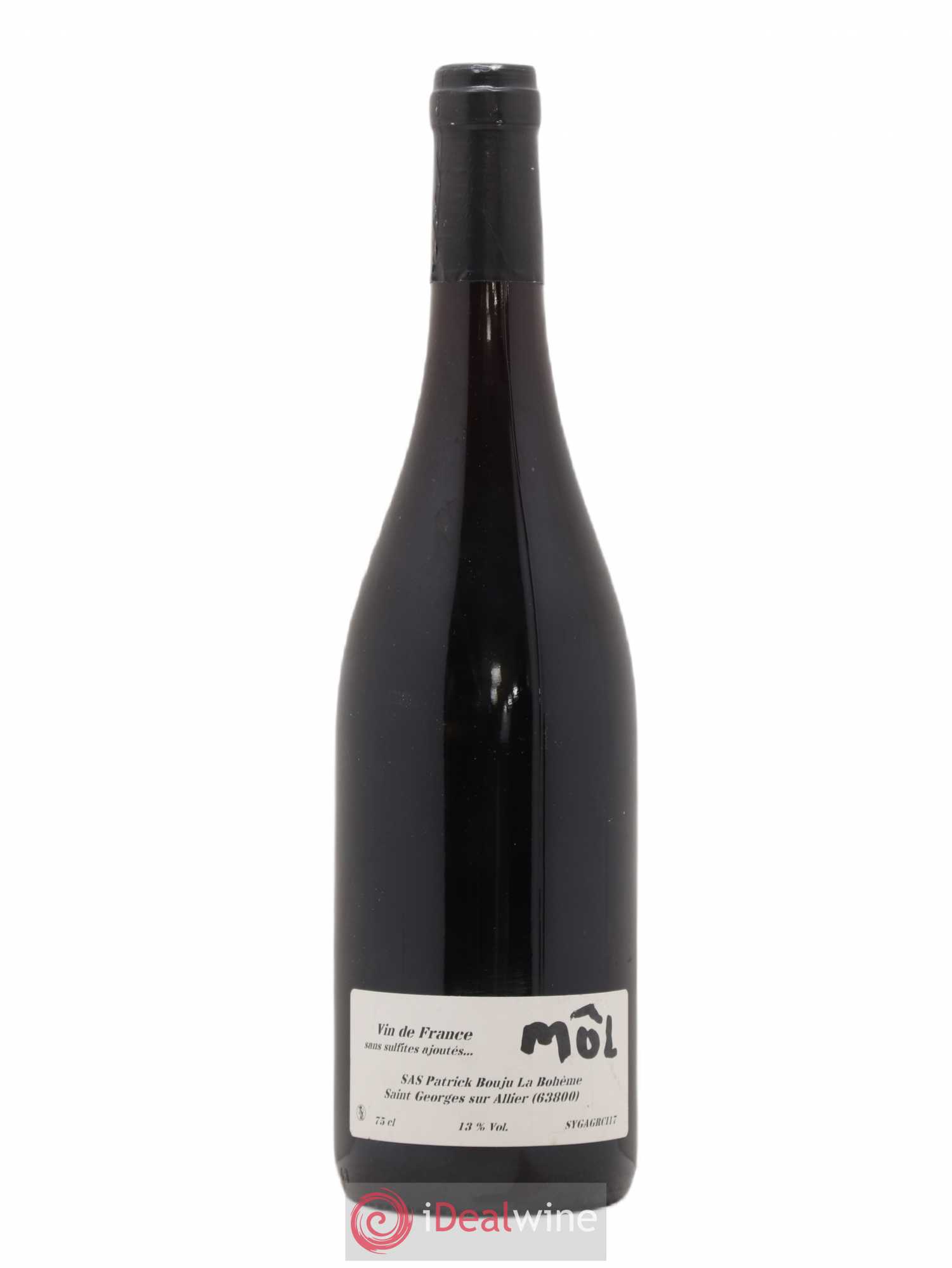 Vin de France Môl Patrick Bouju - La Bohème 2017 - Lot de 1 bouteille - 1