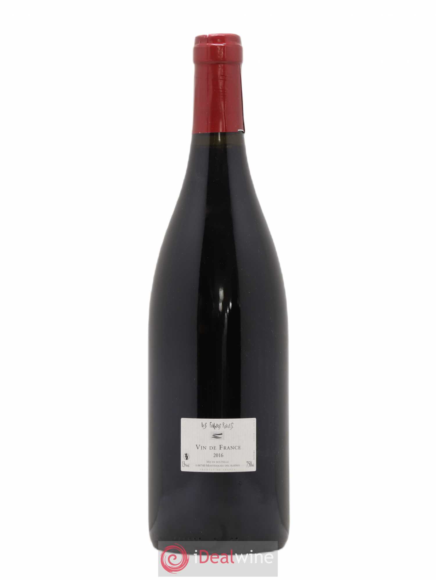 Vin de France Frida Les Foulards Rouges 2016 - Lotto di 1 bottiglia - 1