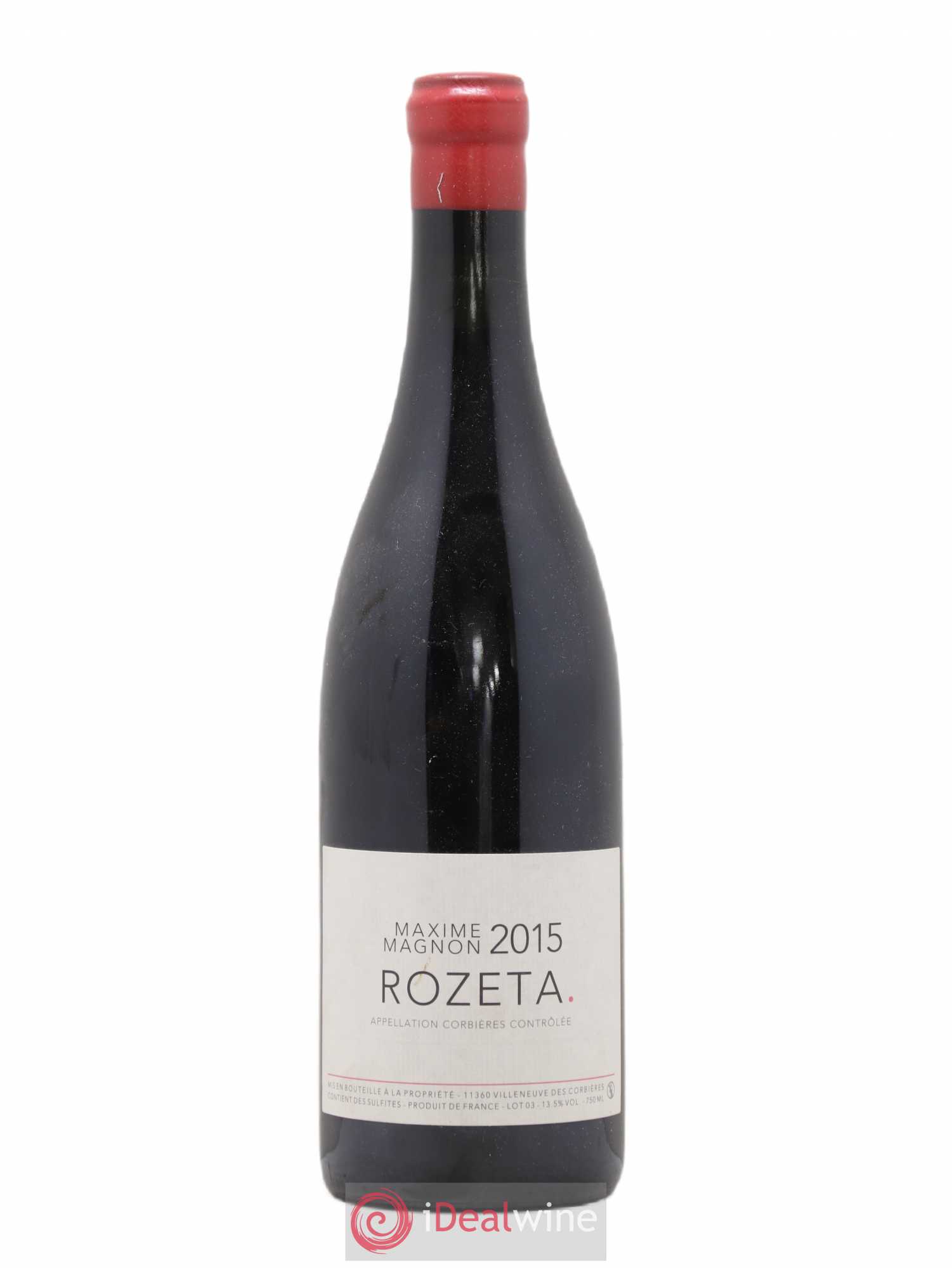 Corbières Rozeta Maxime Magnon 2015 - Posten von 1 Flasche - 0