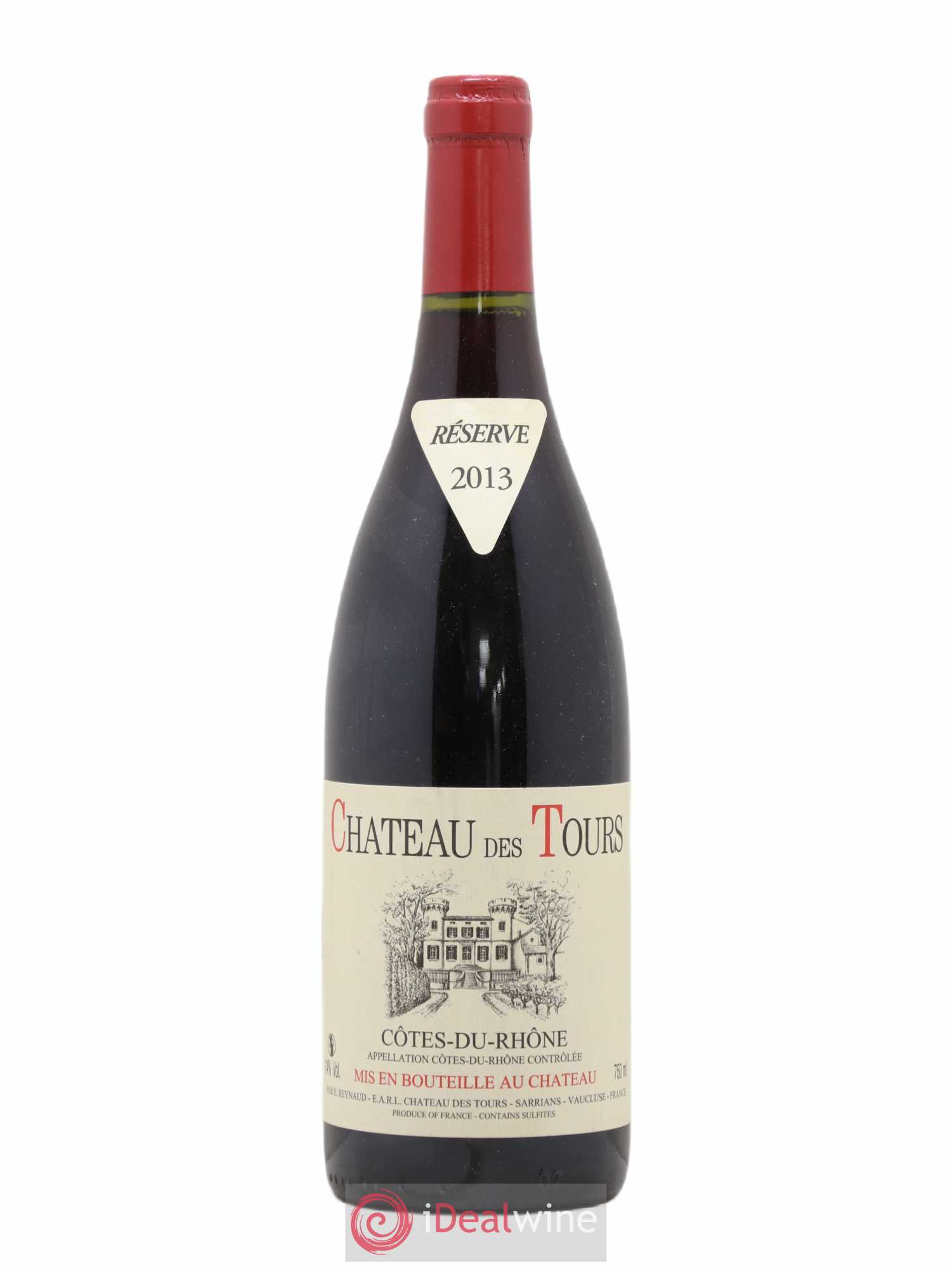 Côtes-du-Rhône Château des Tours Emmanuel Reynaud 2013 - Lot de 1 bouteille - 0