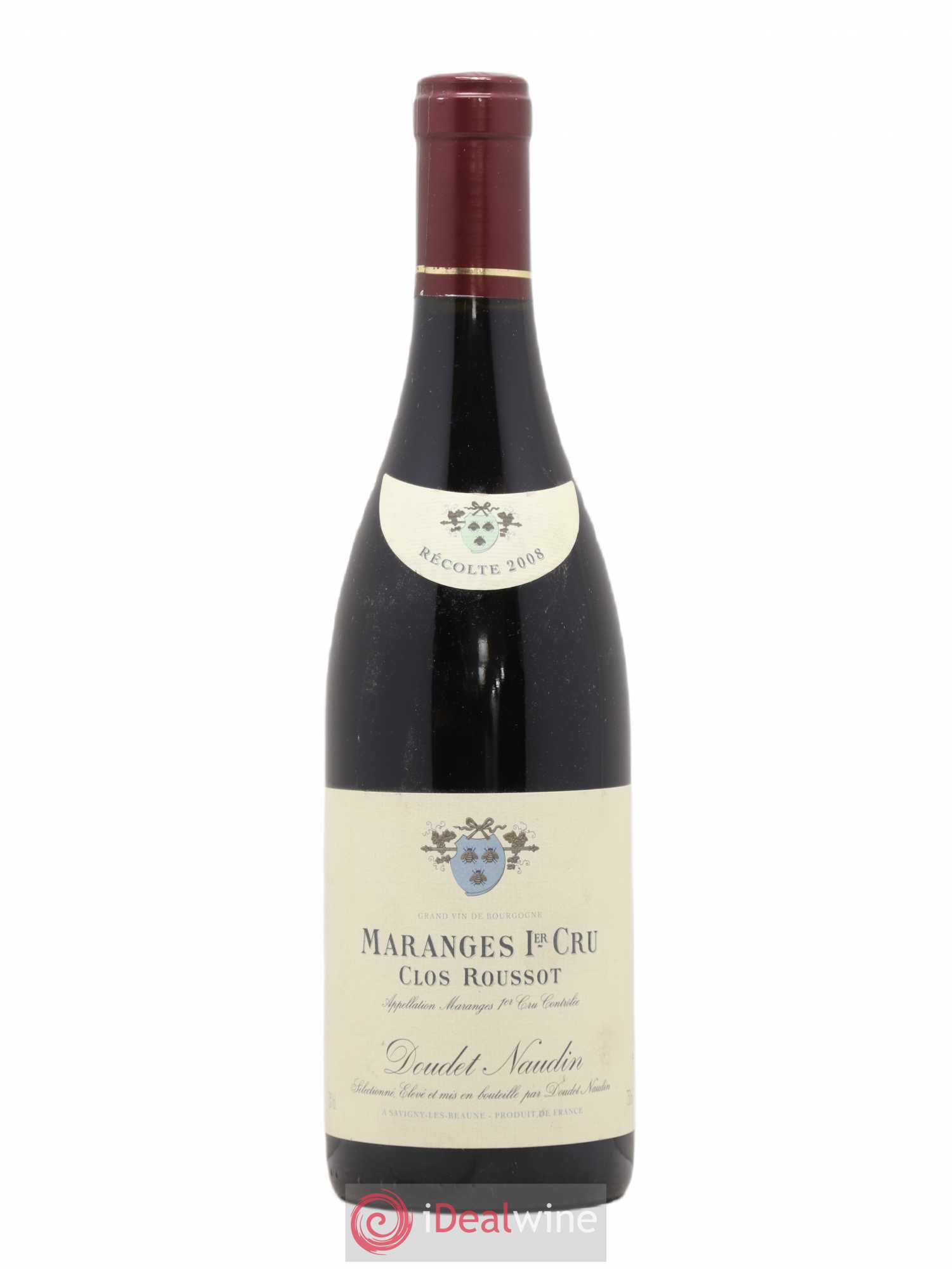 Maranges 1er Cru Clos Roussot Domaine Daudet Naudin 2008 - Posten von 1 Flasche - 0