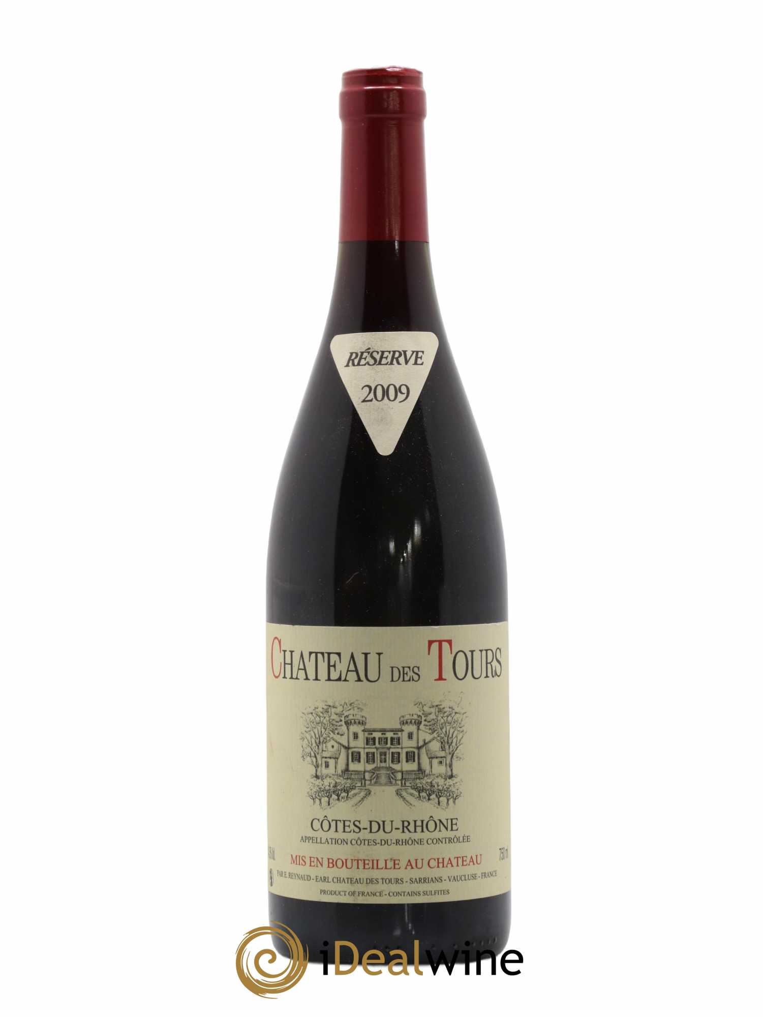 Côtes-du-Rhône Château des Tours Emmanuel Reynaud 2009 - Lot de 1 bouteille - 0