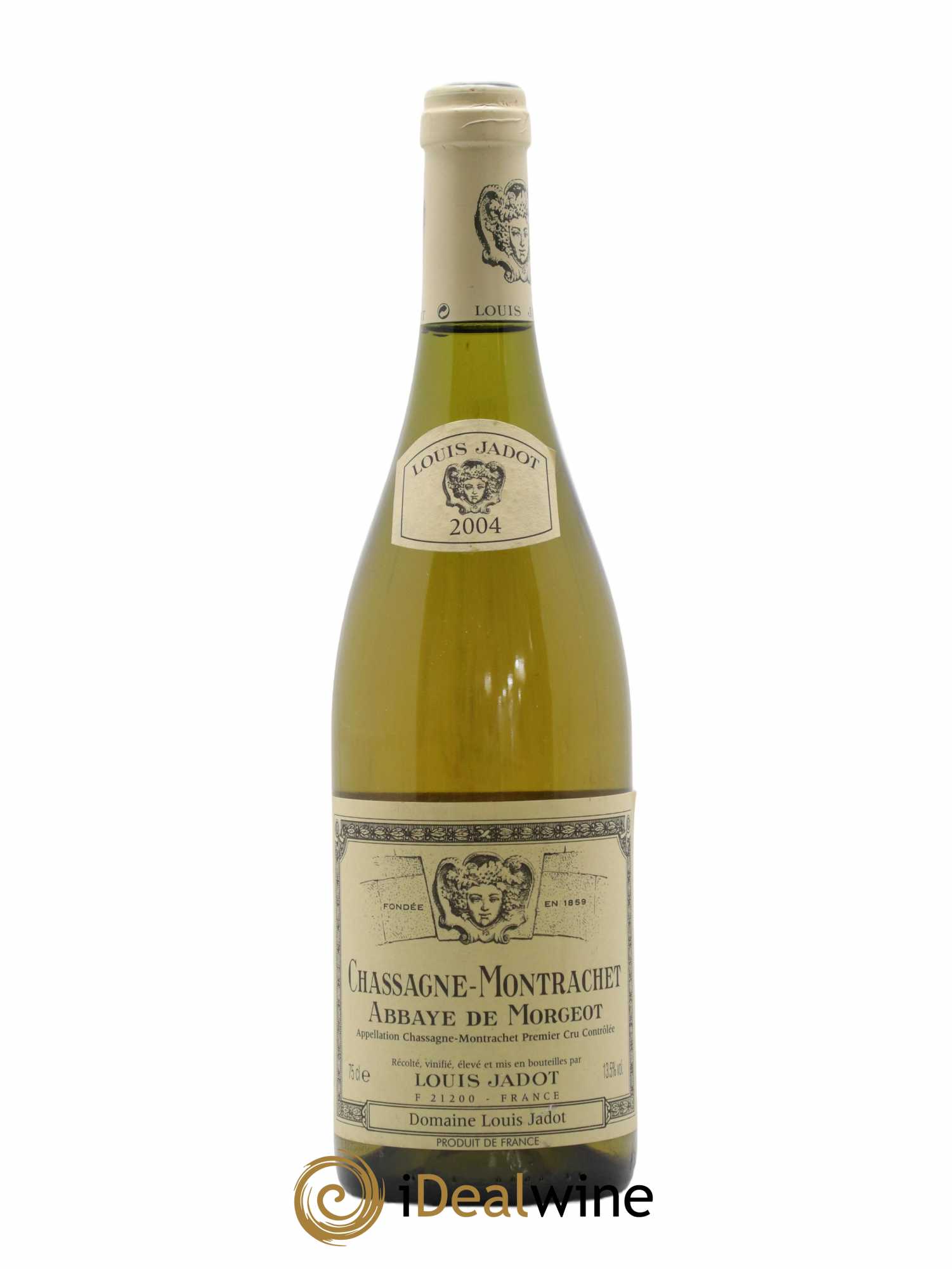 Chassagne-Montrachet 1er Cru Abbaye de Morgeot Domaine Louis Jadot 2004 - Lot de 1 bouteille - 0