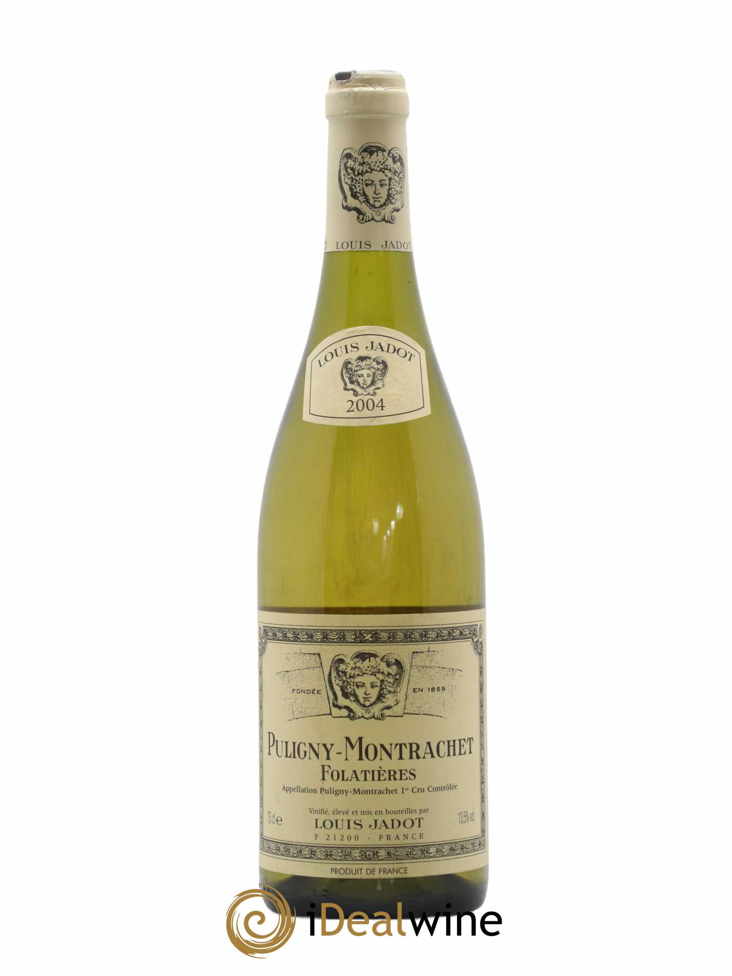 Puligny-Montrachet 1er Cru Les Folatières Domaine Louis Jadot 2004 - Lot de 1 bouteille - 0